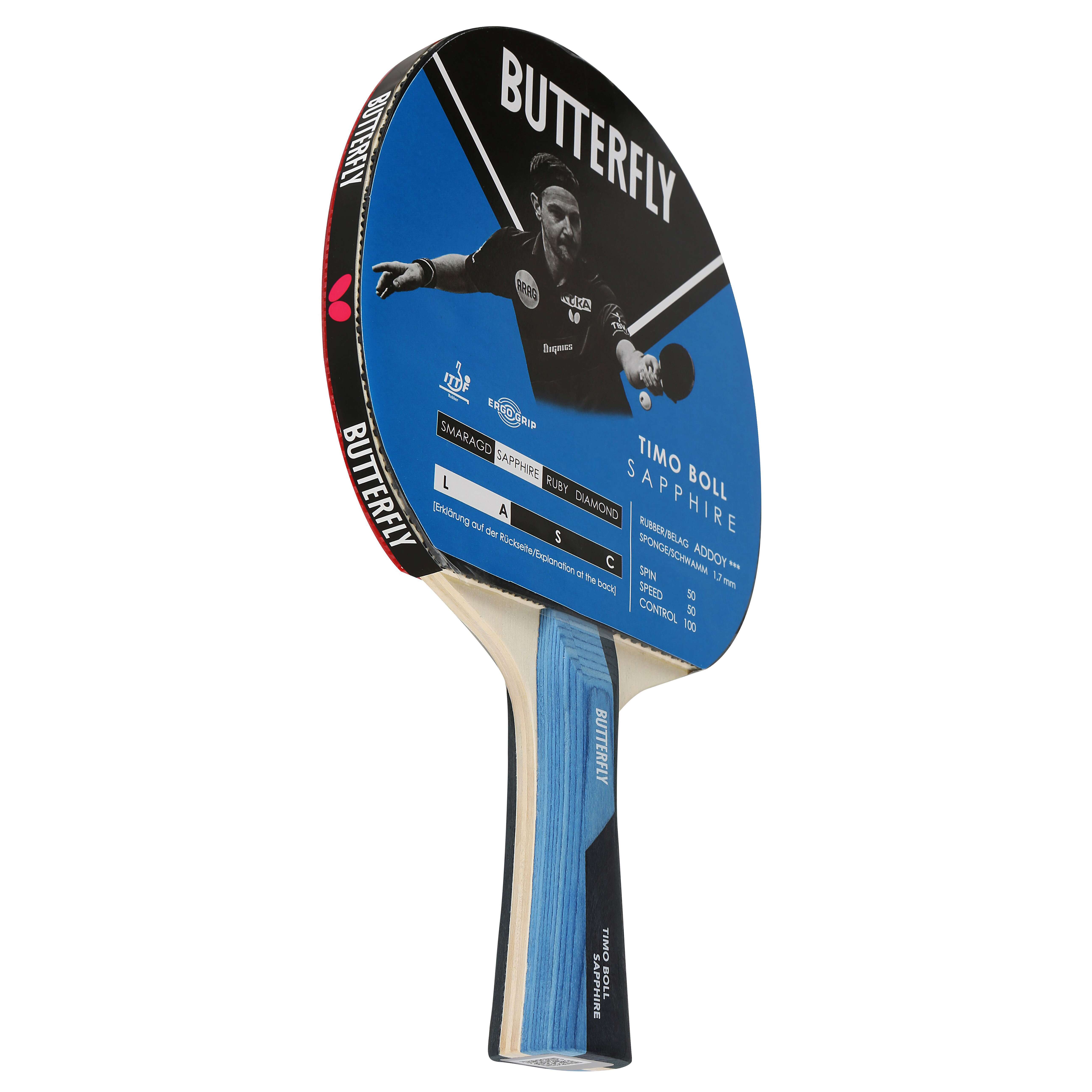 Butterfly Tischtennisschläger „Timo Boll Saphire“