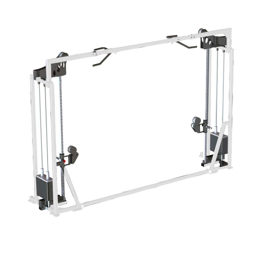 Sport-Thieme Cable-Crossover „SQ“, Ohne Lochblechverkleidung, Höhenverstellbar