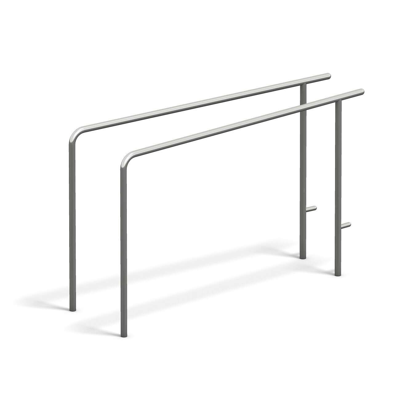 Playparc Outdoor-Fitnessgerät 4FCICRLE „Dips-Barren“, 2-fach