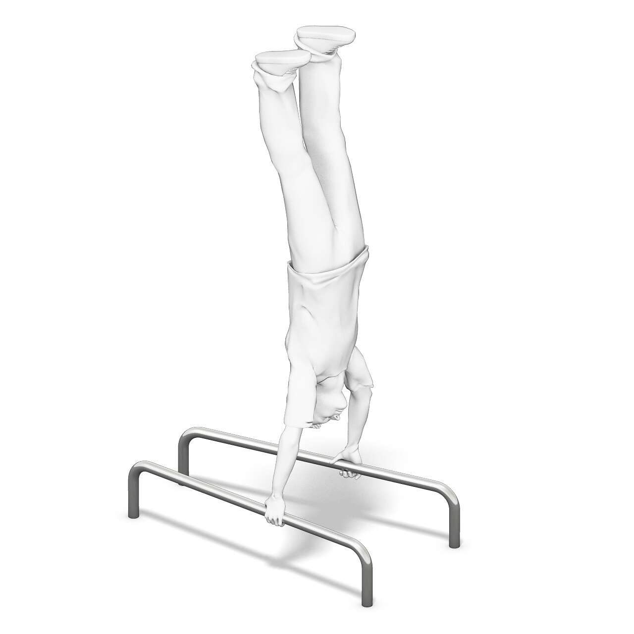 Playparc Outdoor-Fitnessgerät 4FCIRCLE „Handstandbügel“