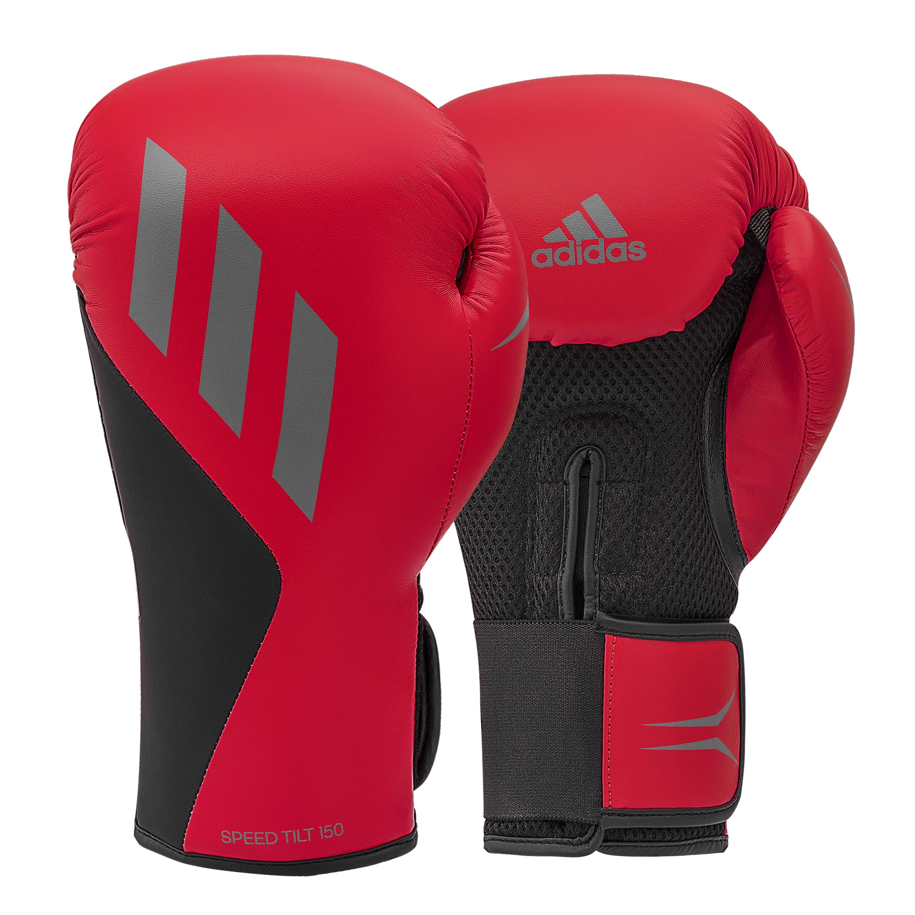 Adidas Boxhandschuhe „Speed Tilt 150“, 8 oz., Rot-Schwarz
