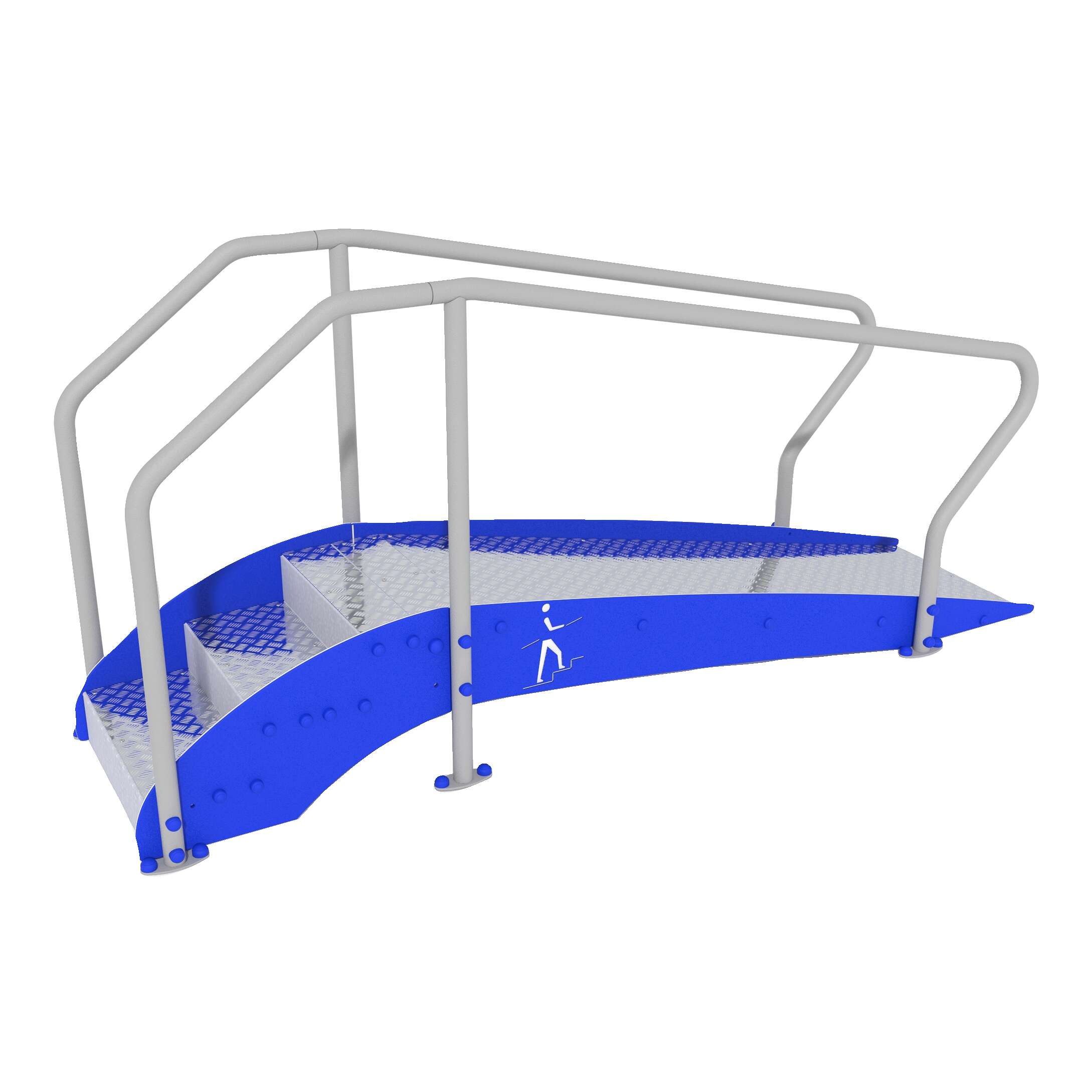 Agapito Outdoor-Fitnessgerät „Gehweg Kombi“