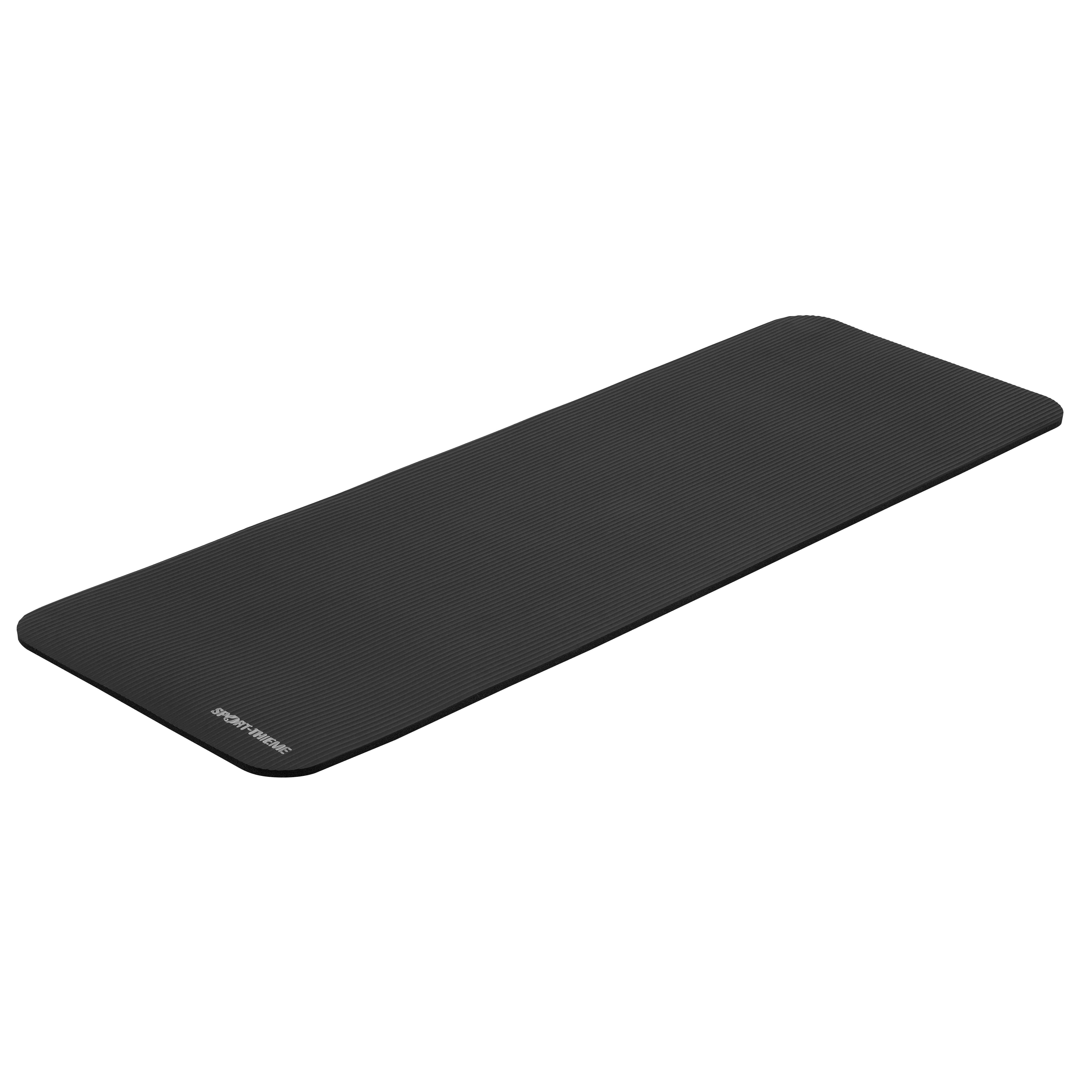 Sport-Thieme Gymnastikmatte „Club 1.0“, Schwarz