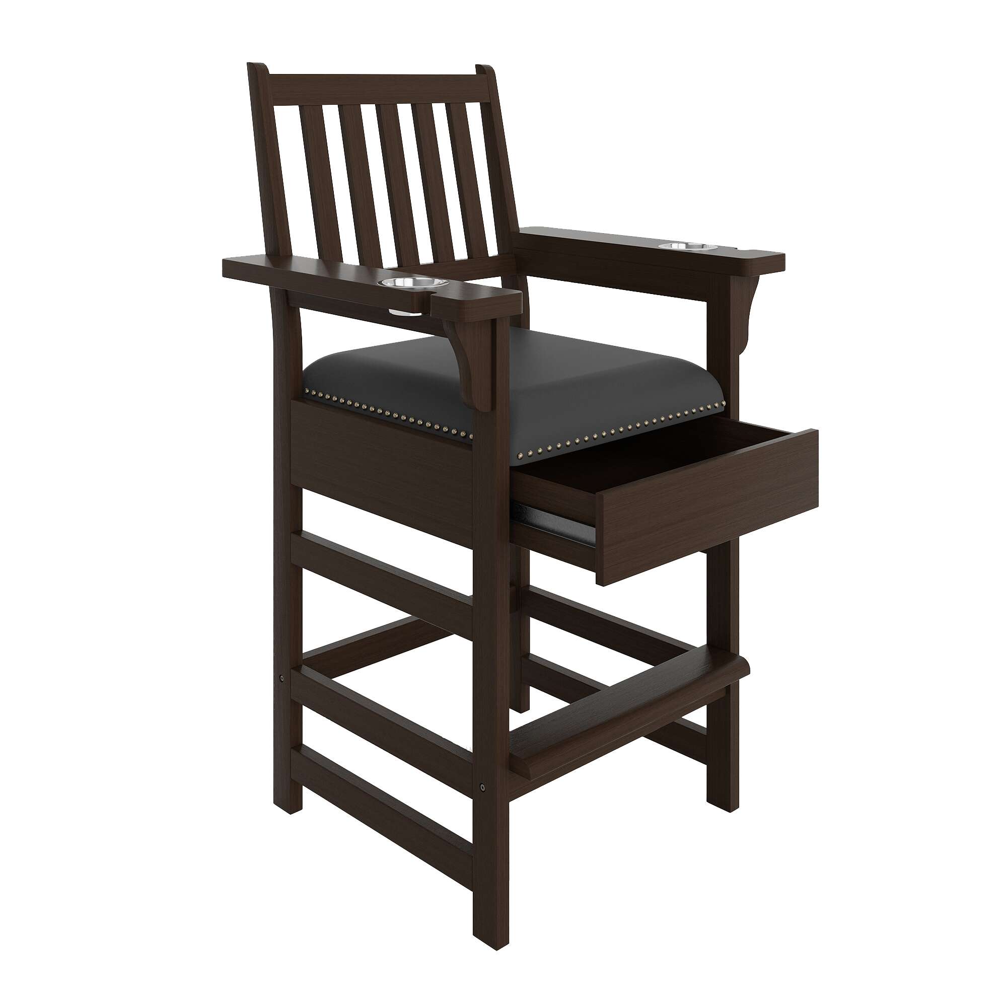 Stradivari Billardstuhl „Palchetto“, Nussbaum