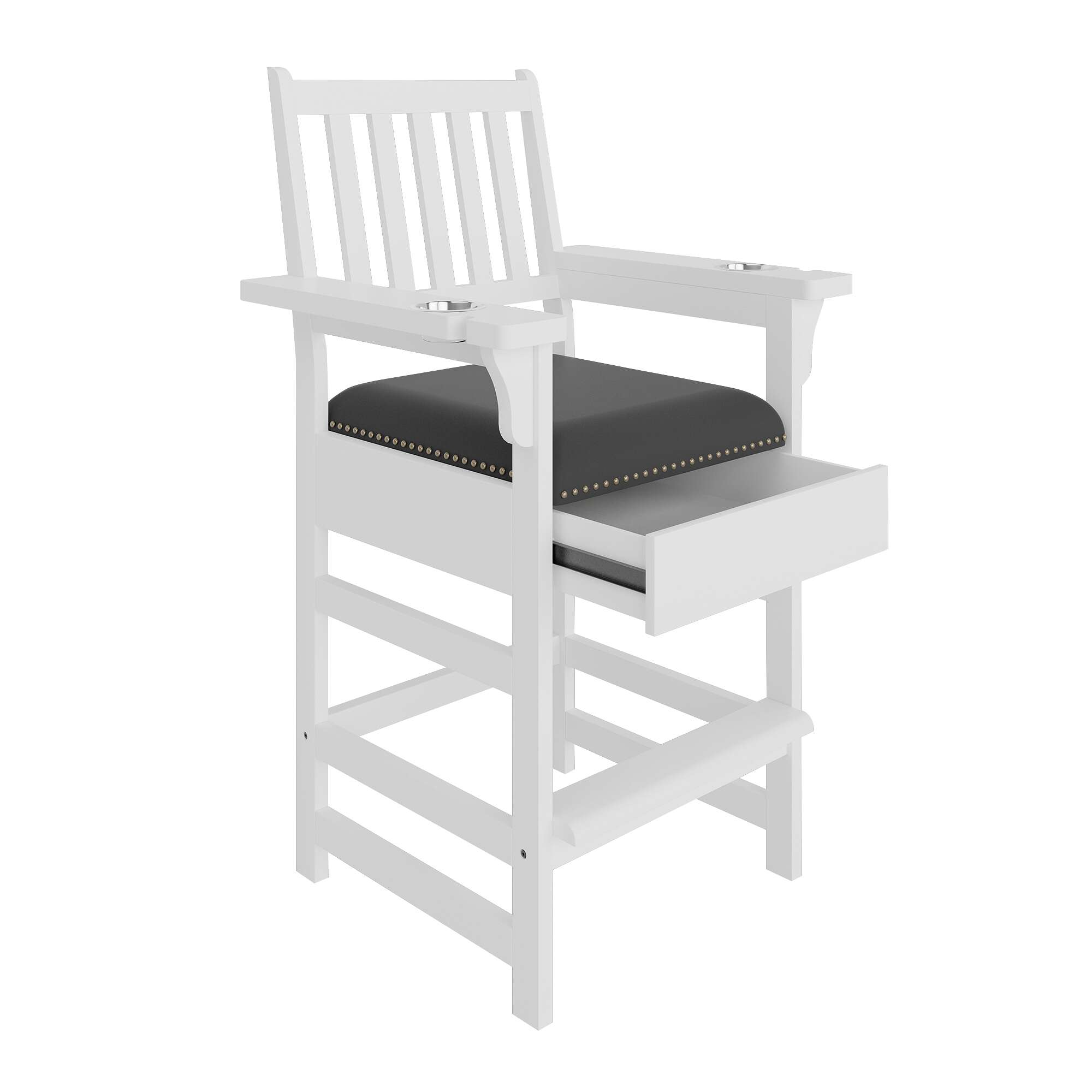 Stradivari Billardstuhl „Palchetto“, Weiß