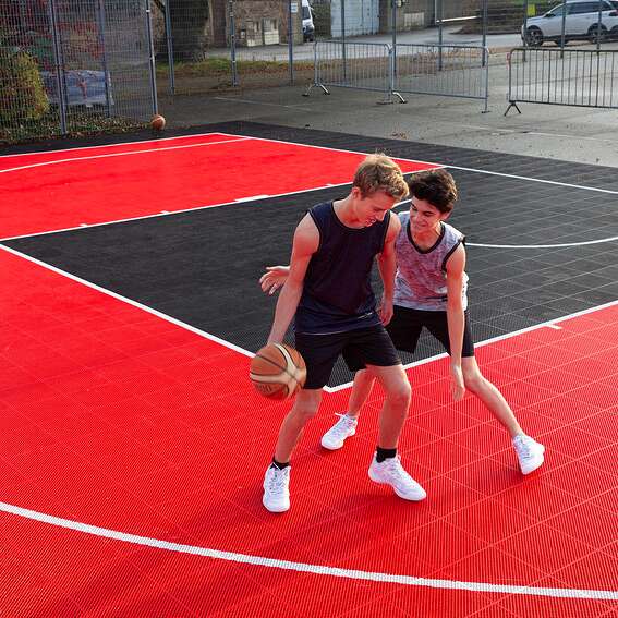 Gerflor Sportboden „Powergame+“, Hellrot
