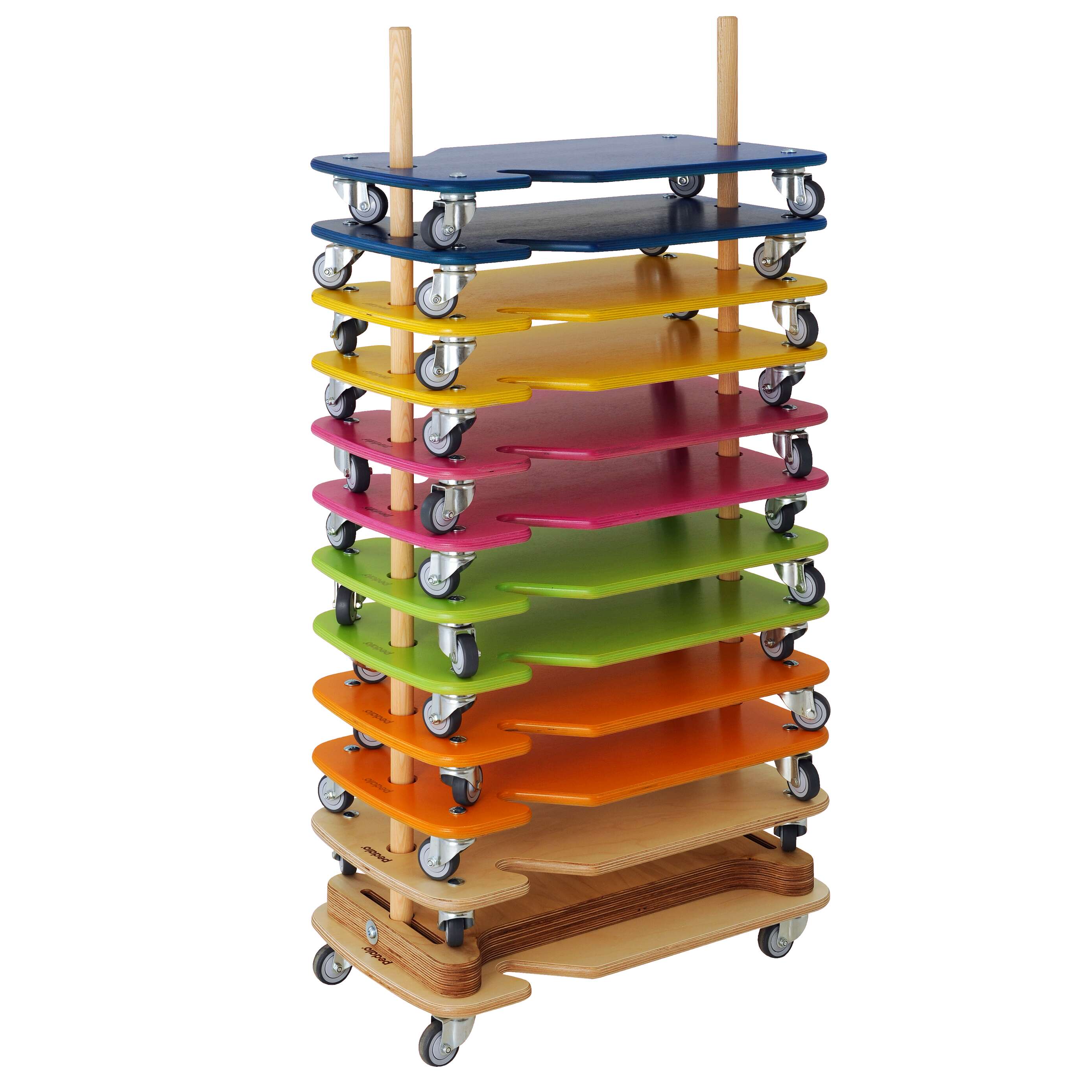 Pedalo Rollbretter-Set „Safety“ Color