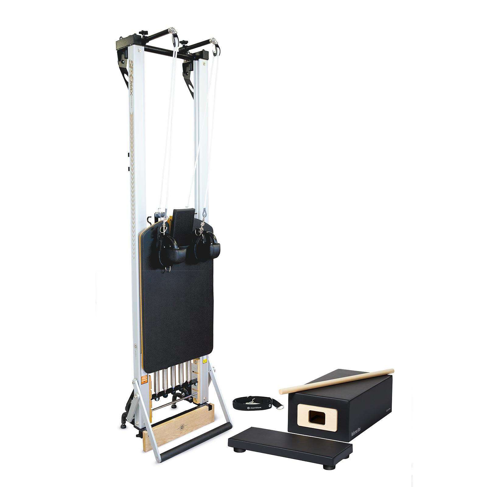 Merrithew Pilates-Reformer „SPX Max“, Vertikale Lagerung