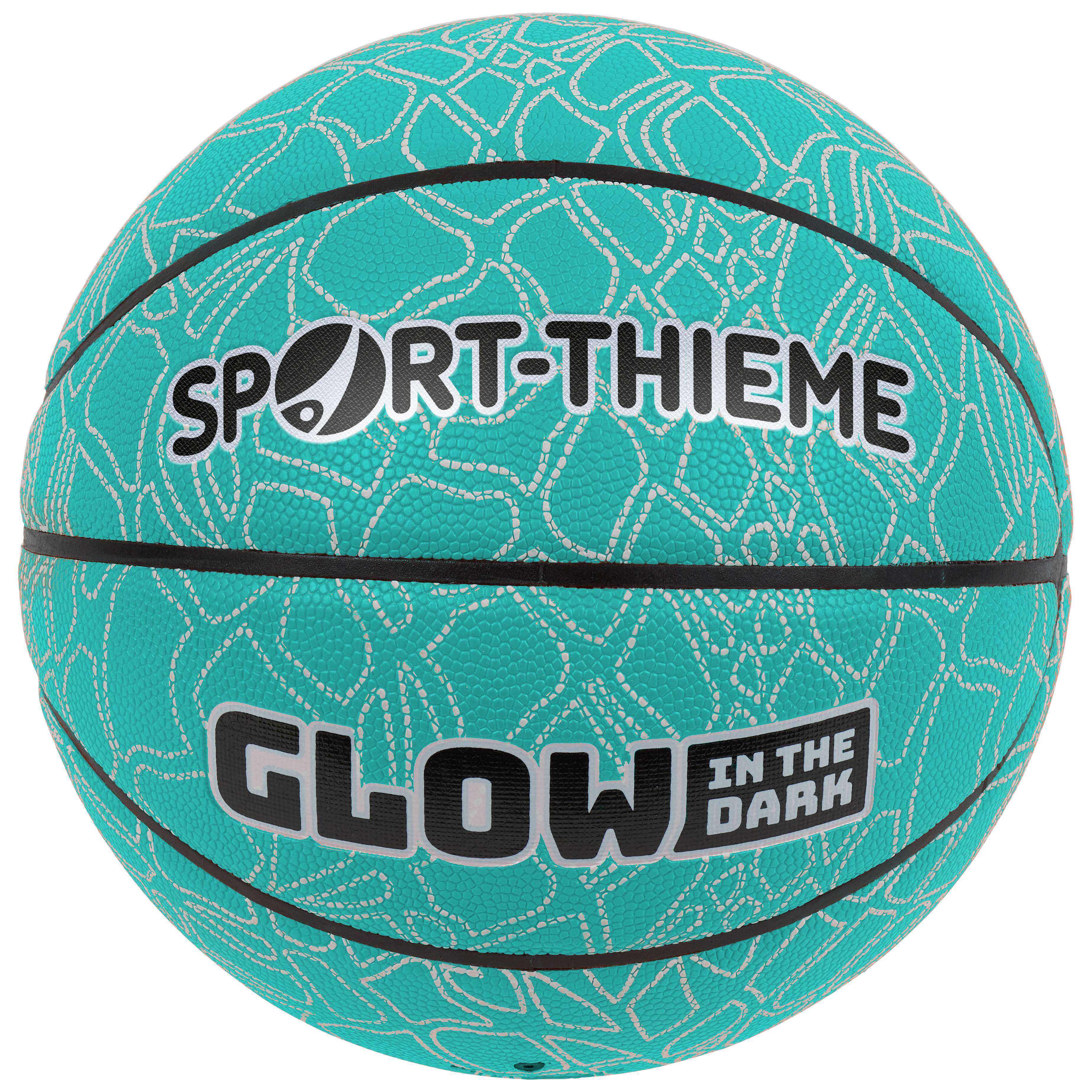 Sport-Thieme Basketball „Glow in the Dark“, Grün