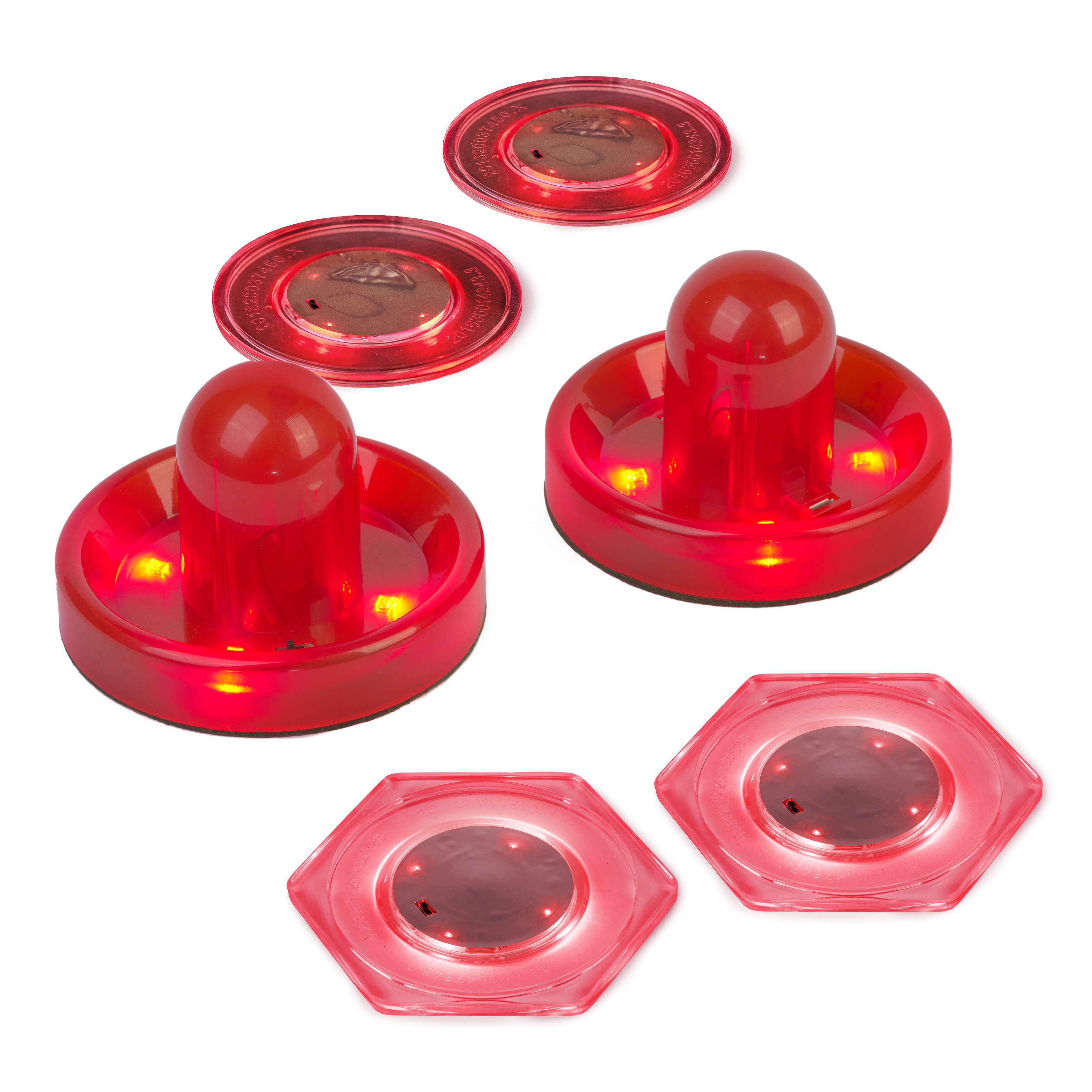 Carromco Airhockey Zubehör-Set „Fun“, Rot