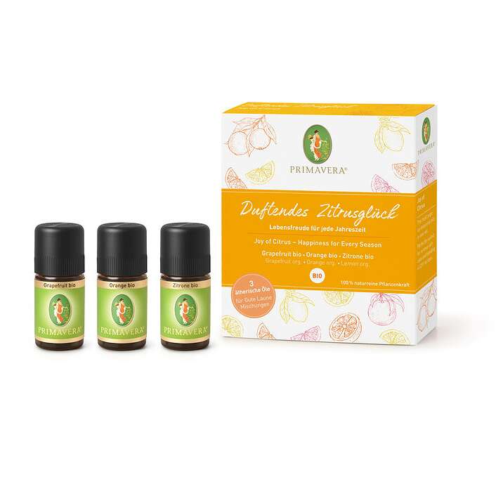 Primavera Raumdüfte-Set „Duftendes Zitrusglück“