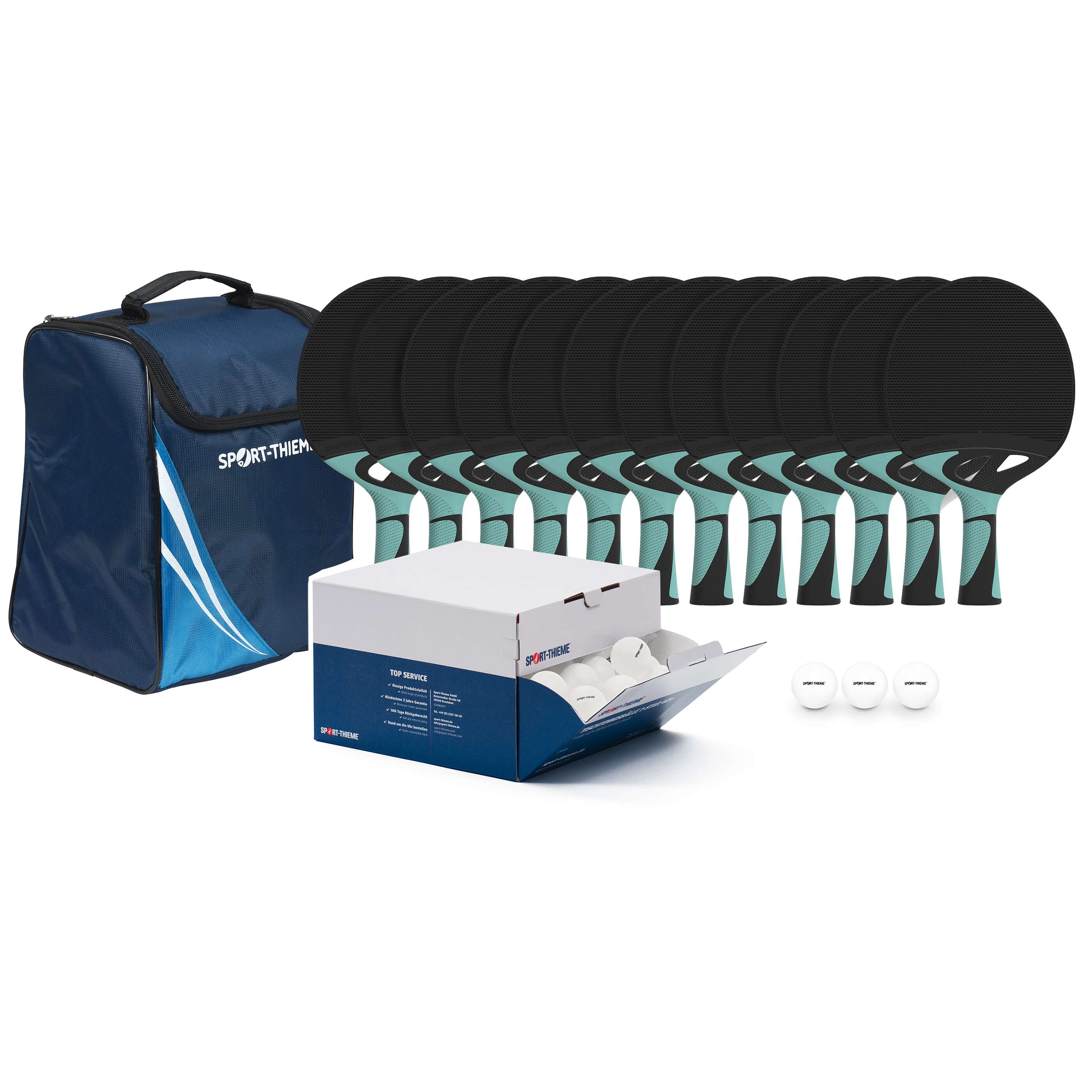 Cornilleau Tischtennisschläger-Set „Tacteo 30 Starter“