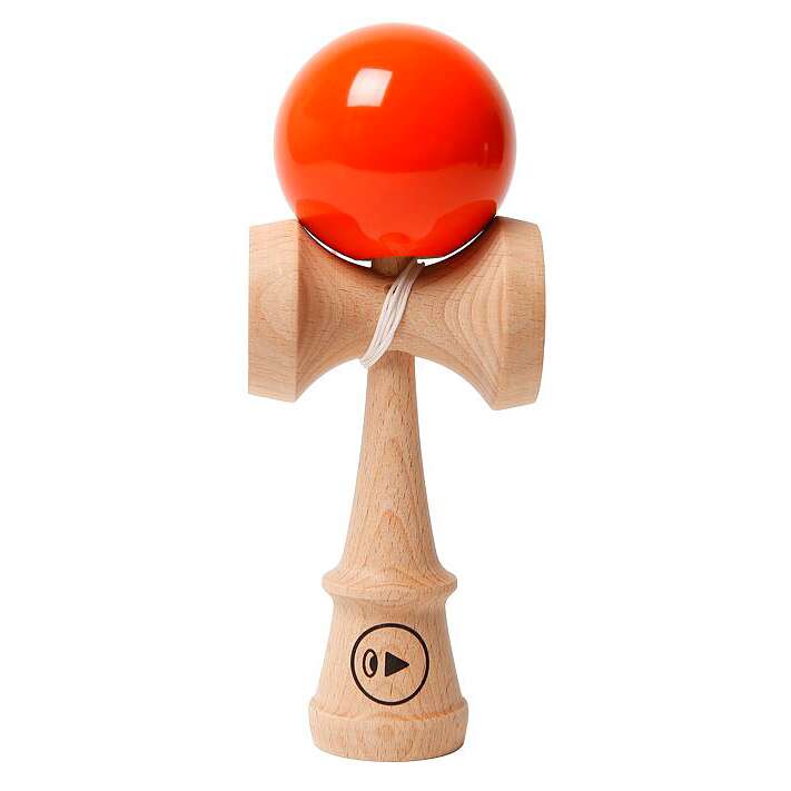 Kendama Geschicklichkeitsspiel „Play X“, Orange