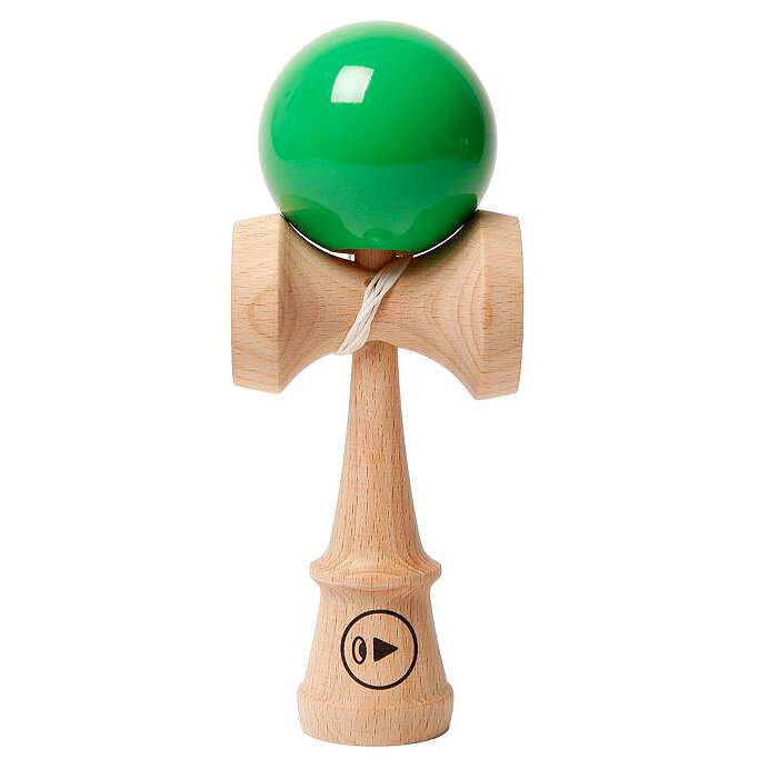 Kendama Geschicklichkeitsspiel „Play X“, Grün