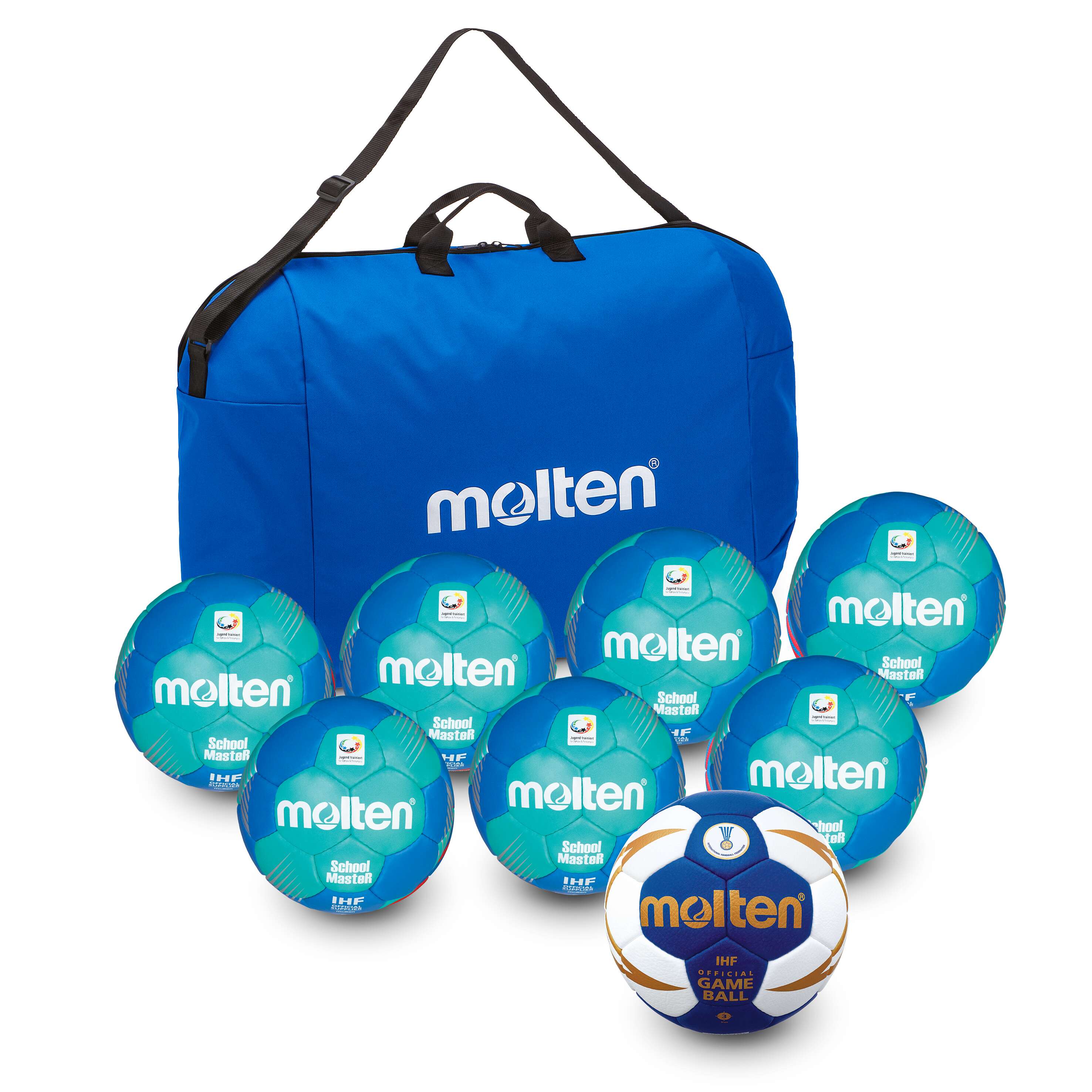Molten Handball-Set „School“, Größe 3