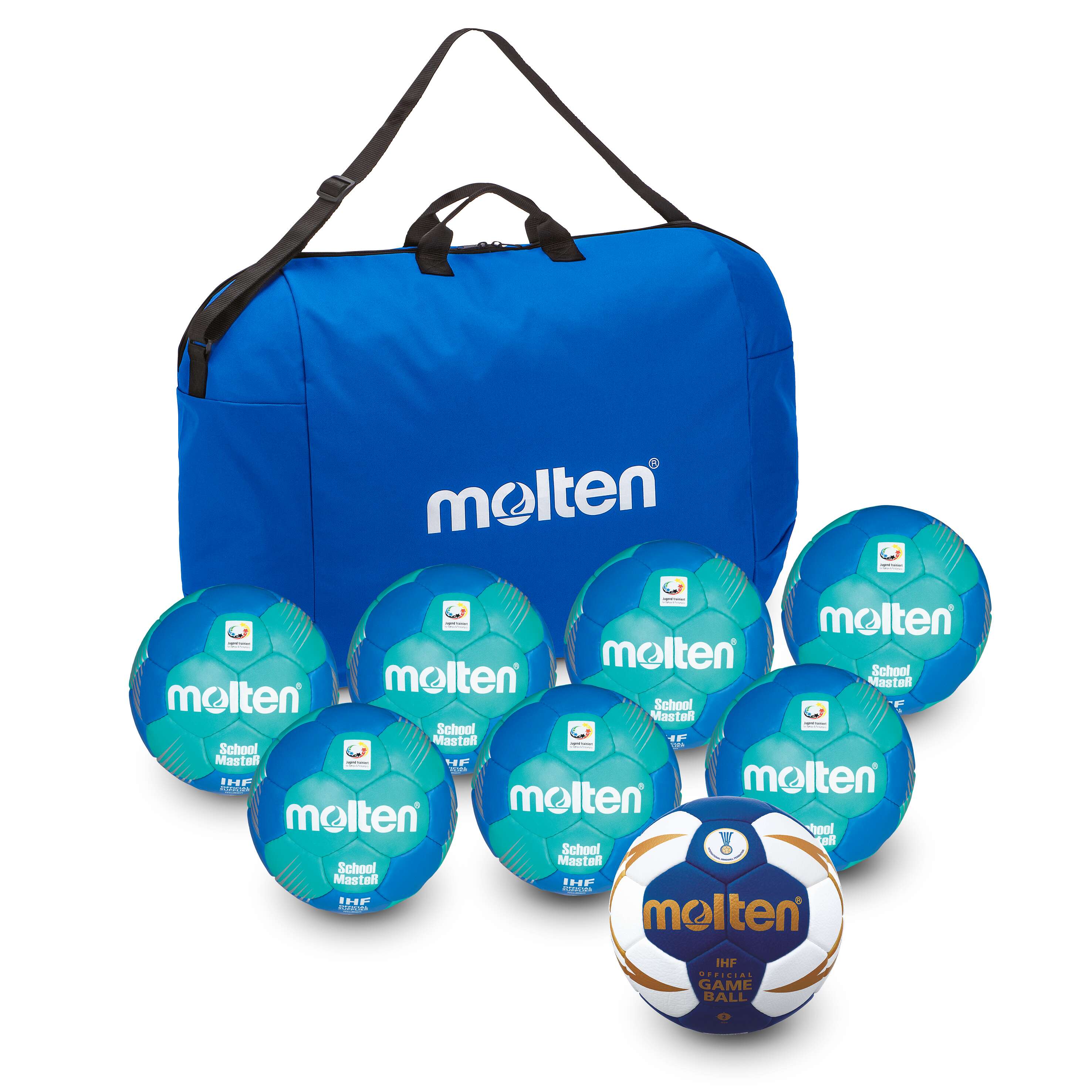 Molten Handball-Set „School“, Größe 2