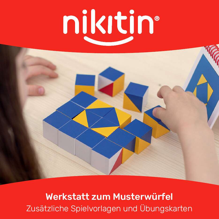 Nikitin Übungskarten „Werkstatt zum Musterwürfel“