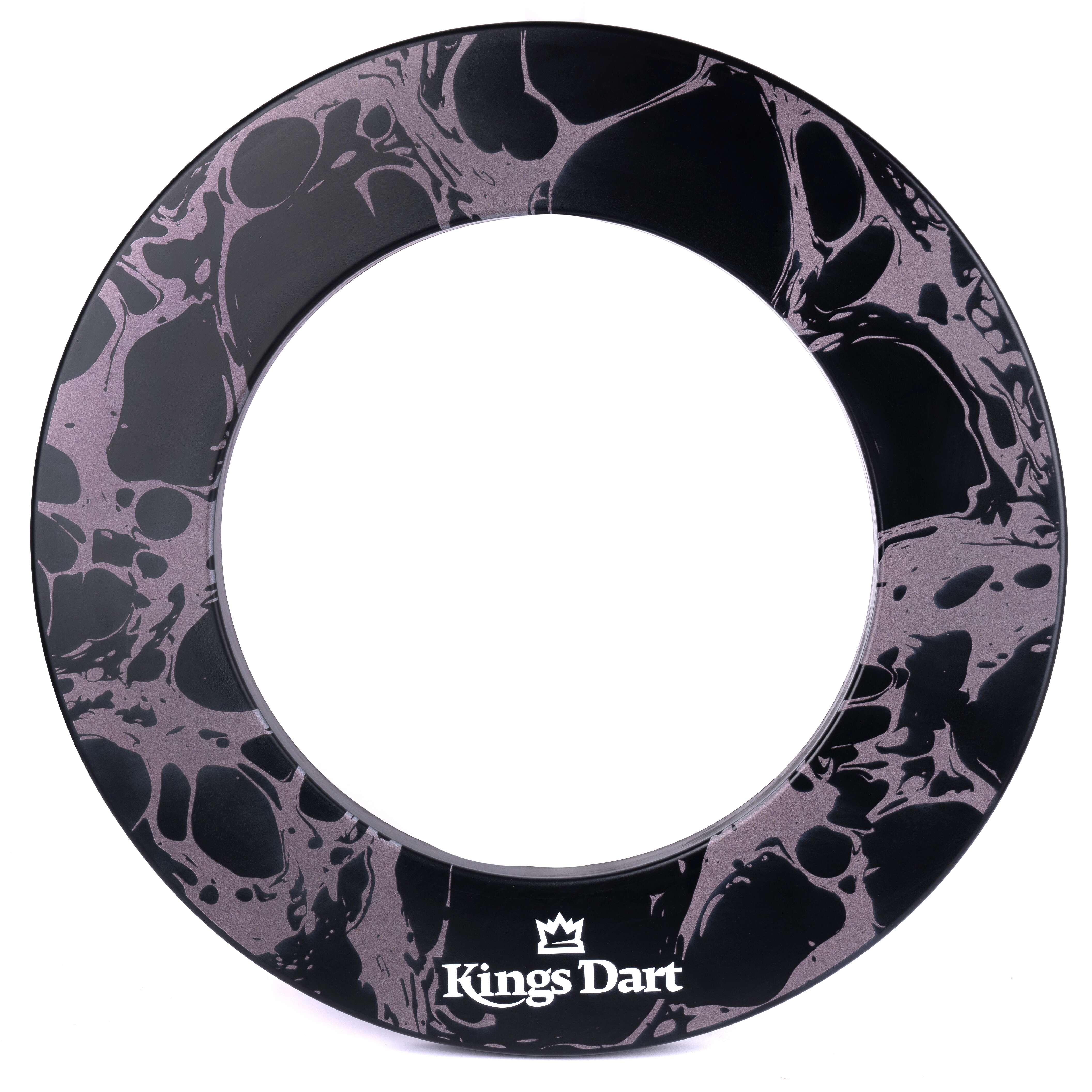 Kings Dart Dart-Auffangfeld „Schwarz-Grau“