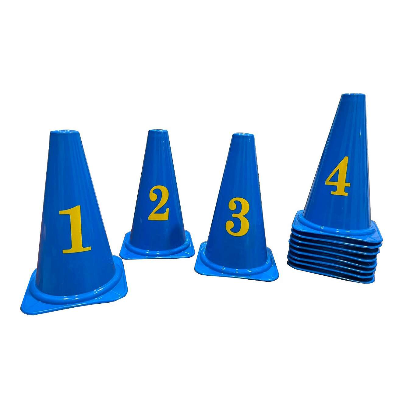 Sport-Thieme Markierungskegel-Set „Zeichen“, Zahlen 0-10