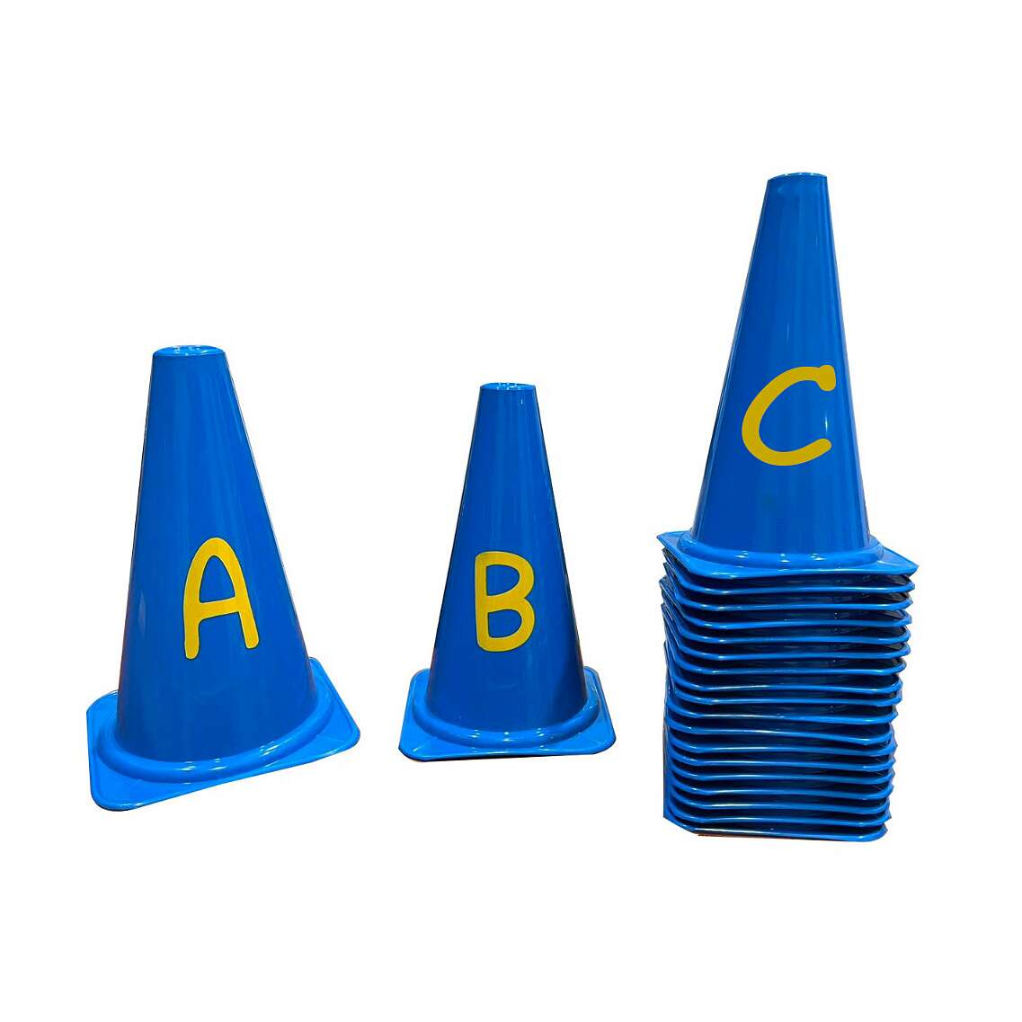 Sport-Thieme Markierungskegel-Set „Zeichen“, Buchstaben A-Z