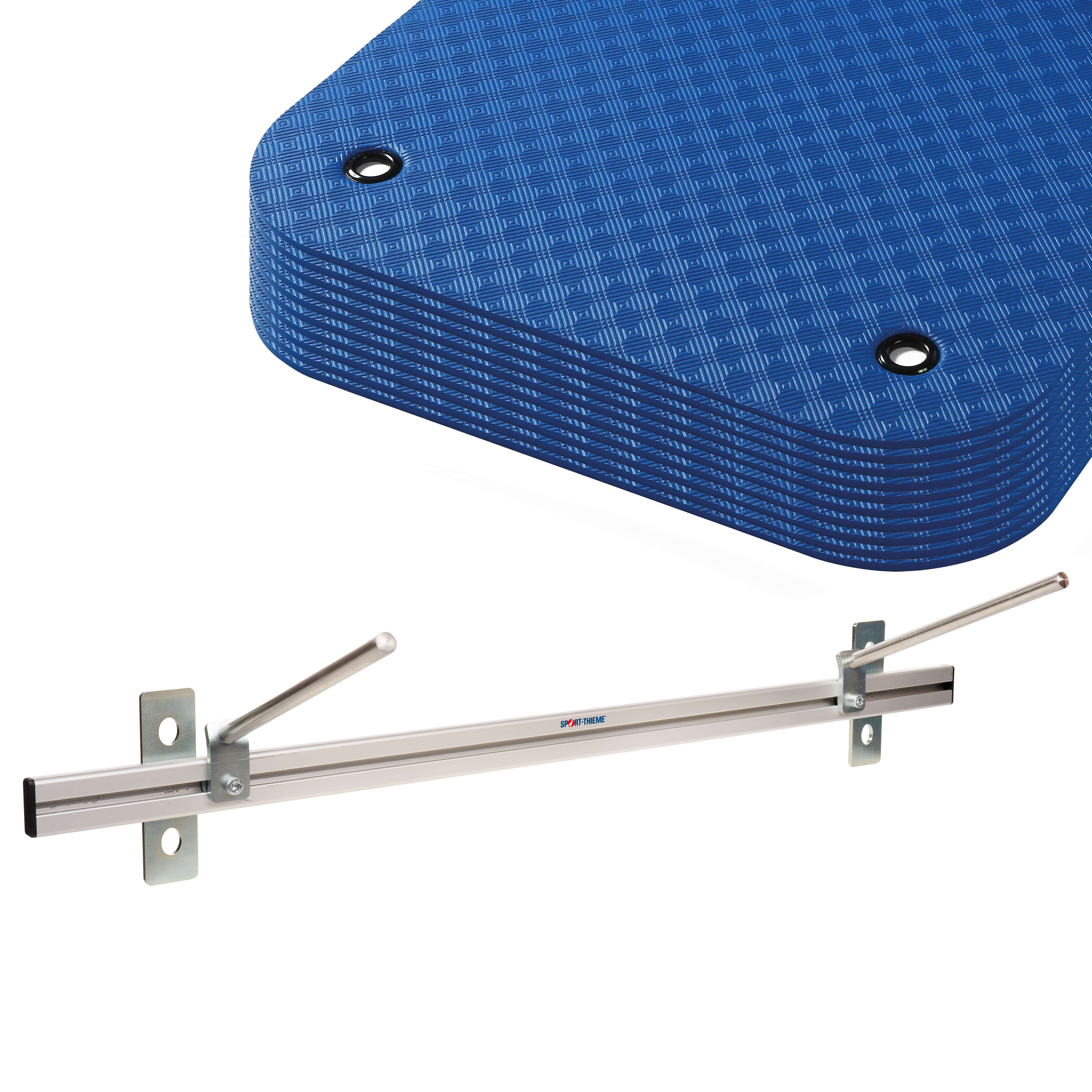 Sport-Thieme Gymnastikmatten-Set „Komfort“, Blau