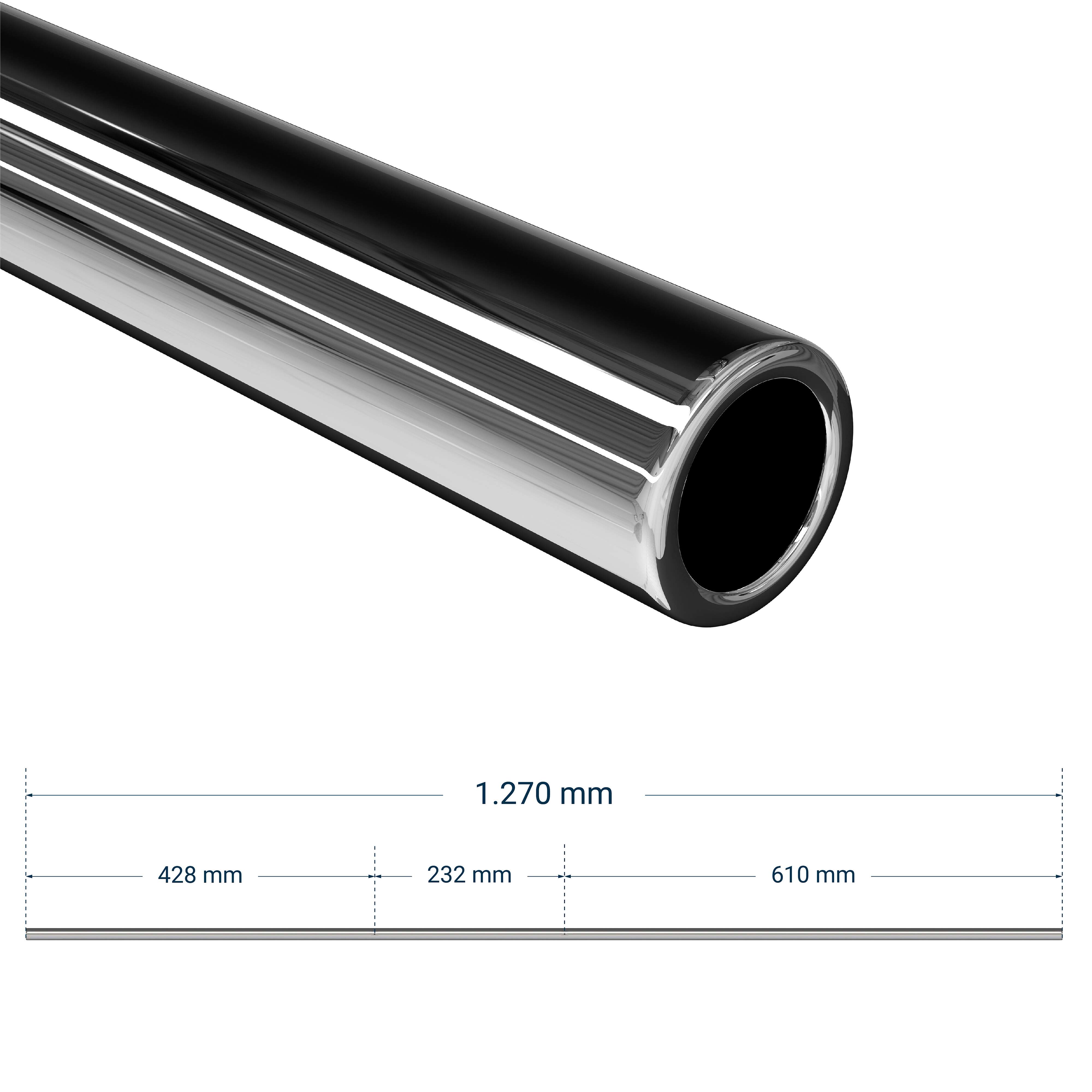 Sportime Kickerstange für Tischkicker „Arena“, 2 Figuren
