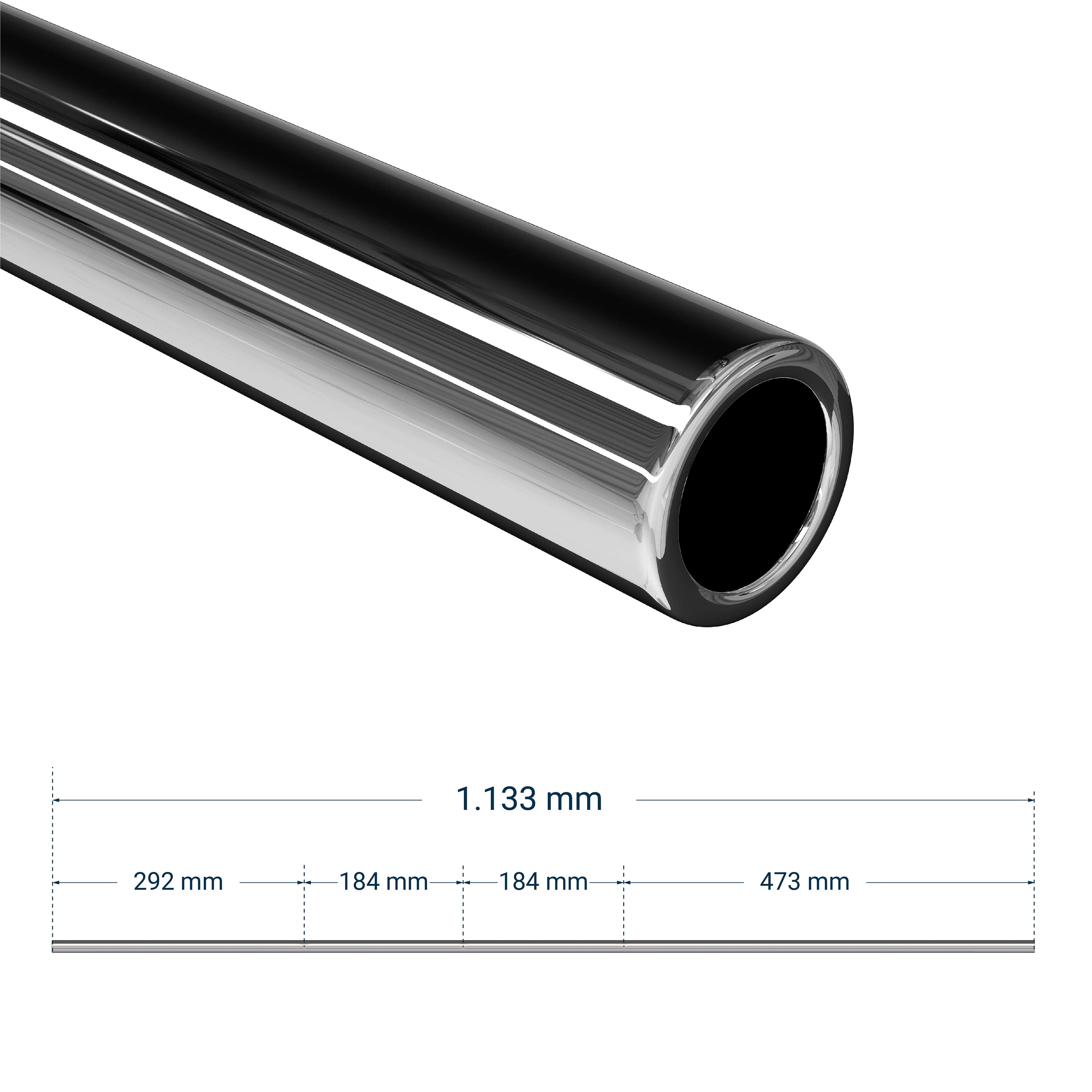 Sportime Kickerstange für Tischkicker „Arena“, 3 Figuren oder Torwart