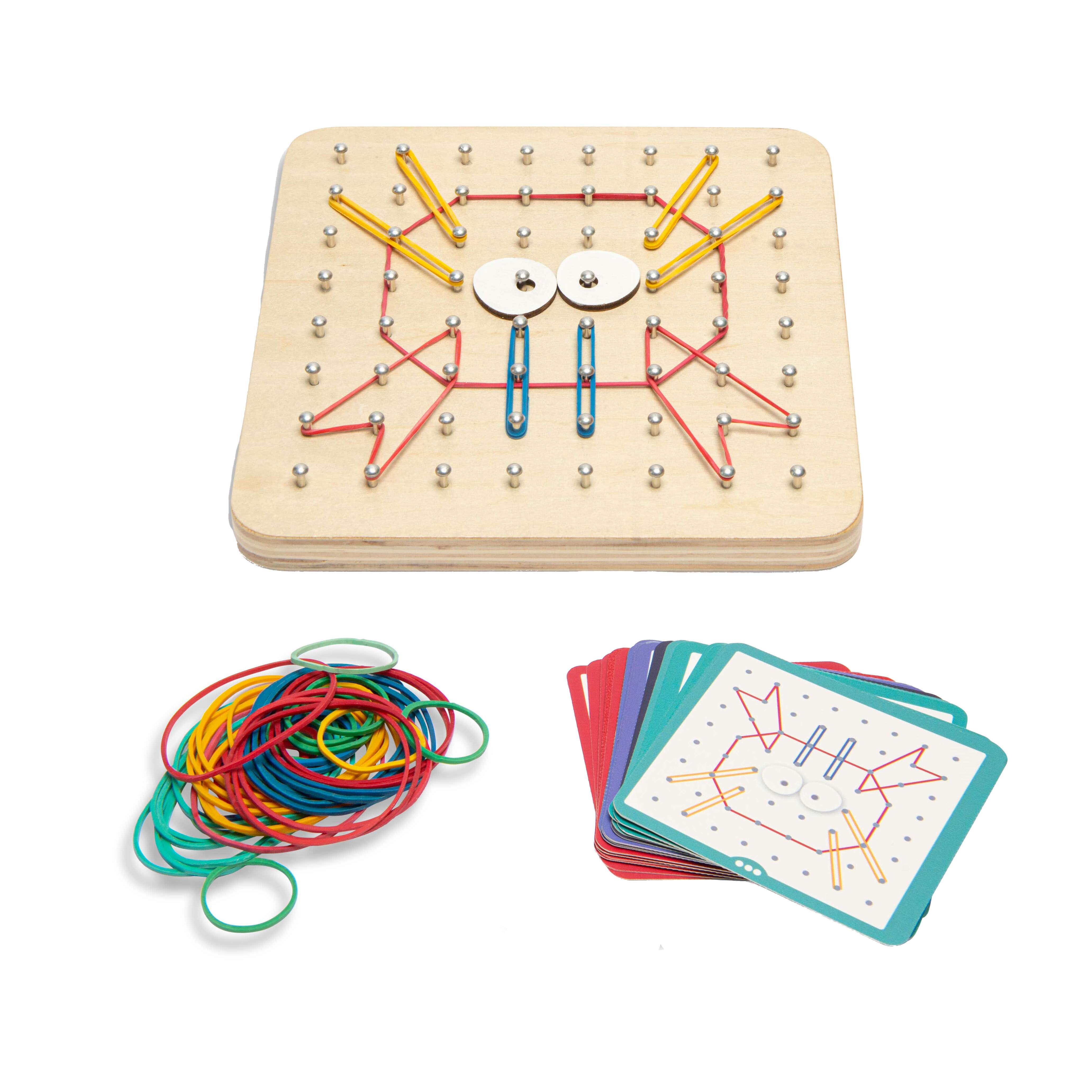 BS Toys Geschicklichkeitsspiel „Geoboard“