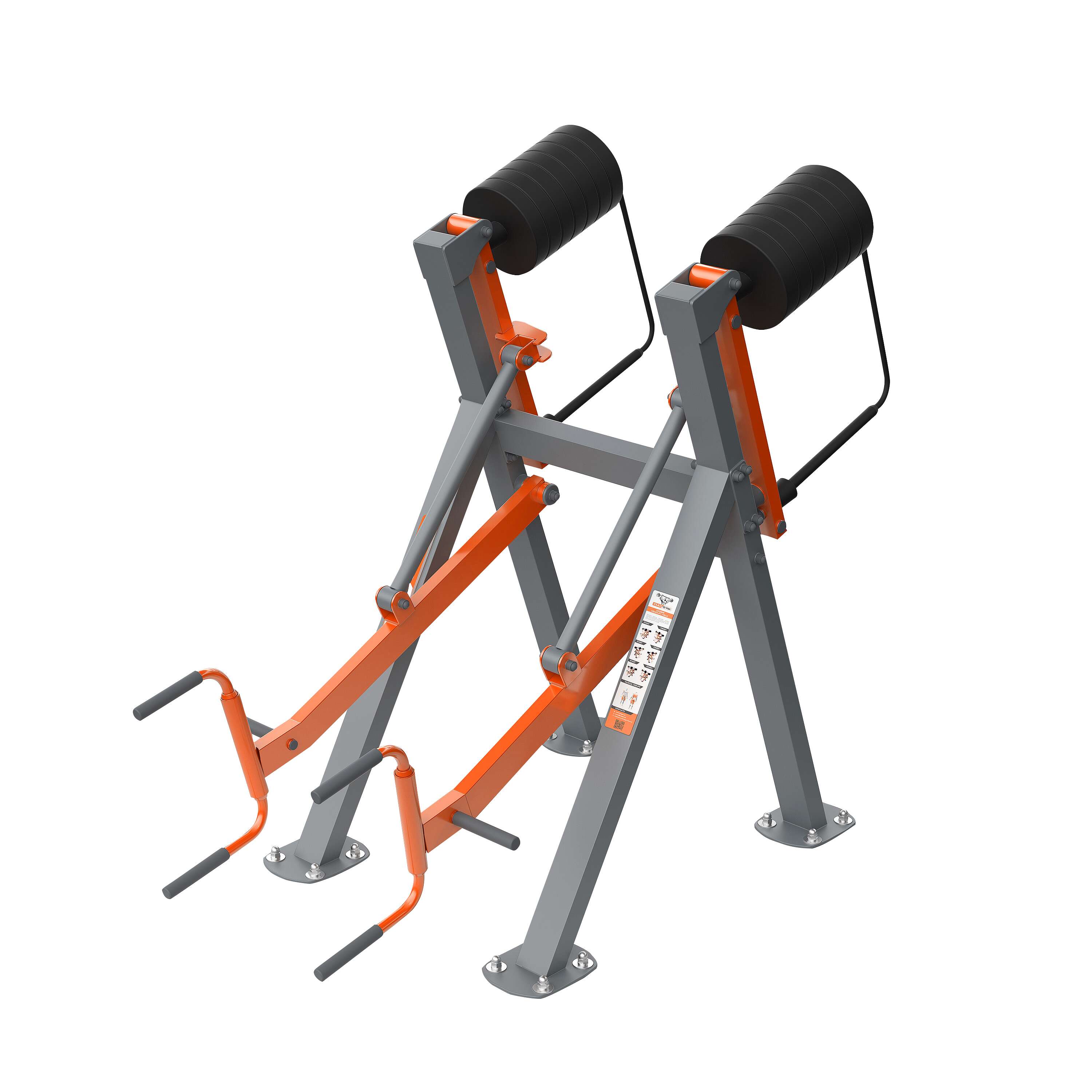 Cultgym Outdoor-Fitnessgerät „Kreuzhebenmaschine“