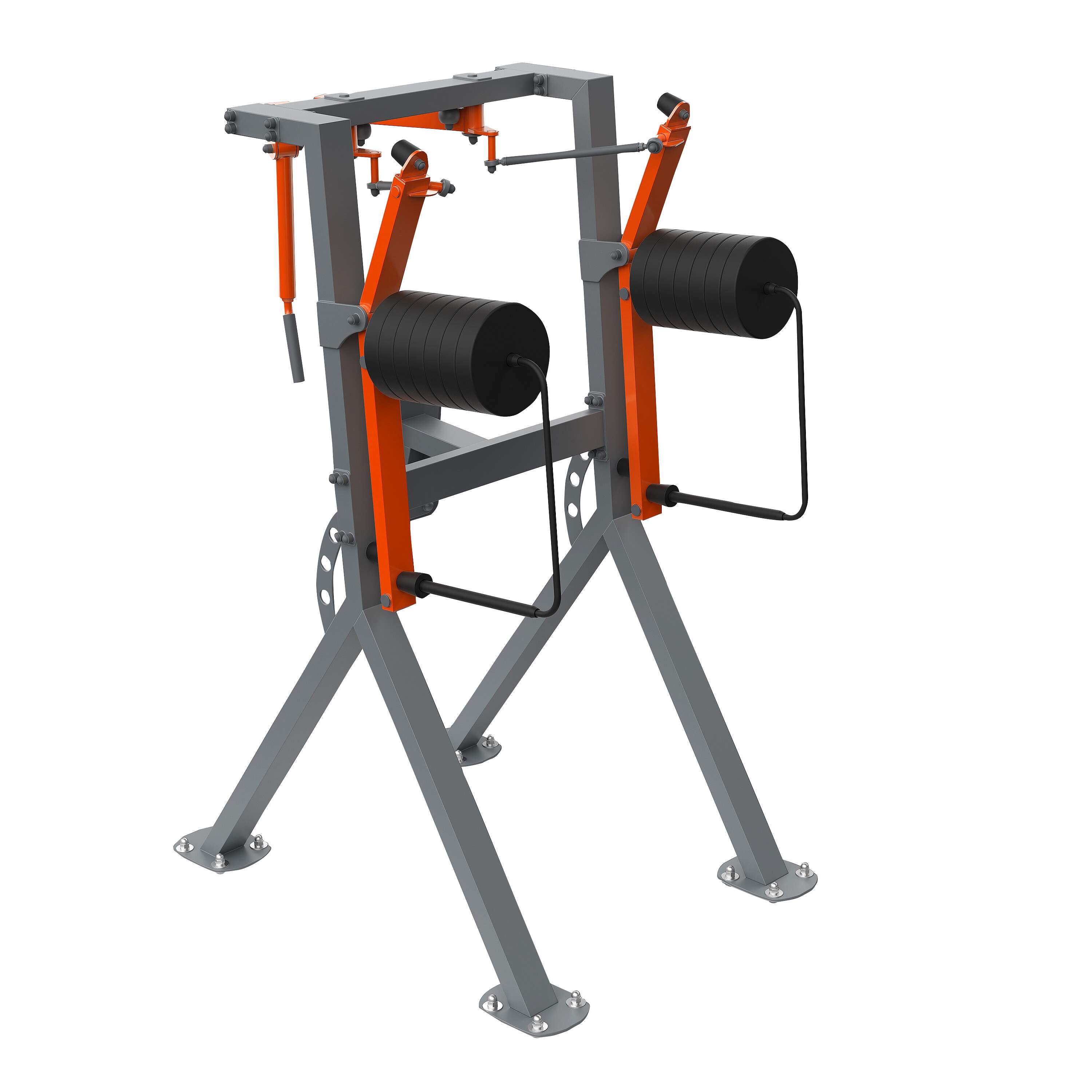 Cultgym Outdoor-Fitnessgerät „Butterfly Reverse Maschine“