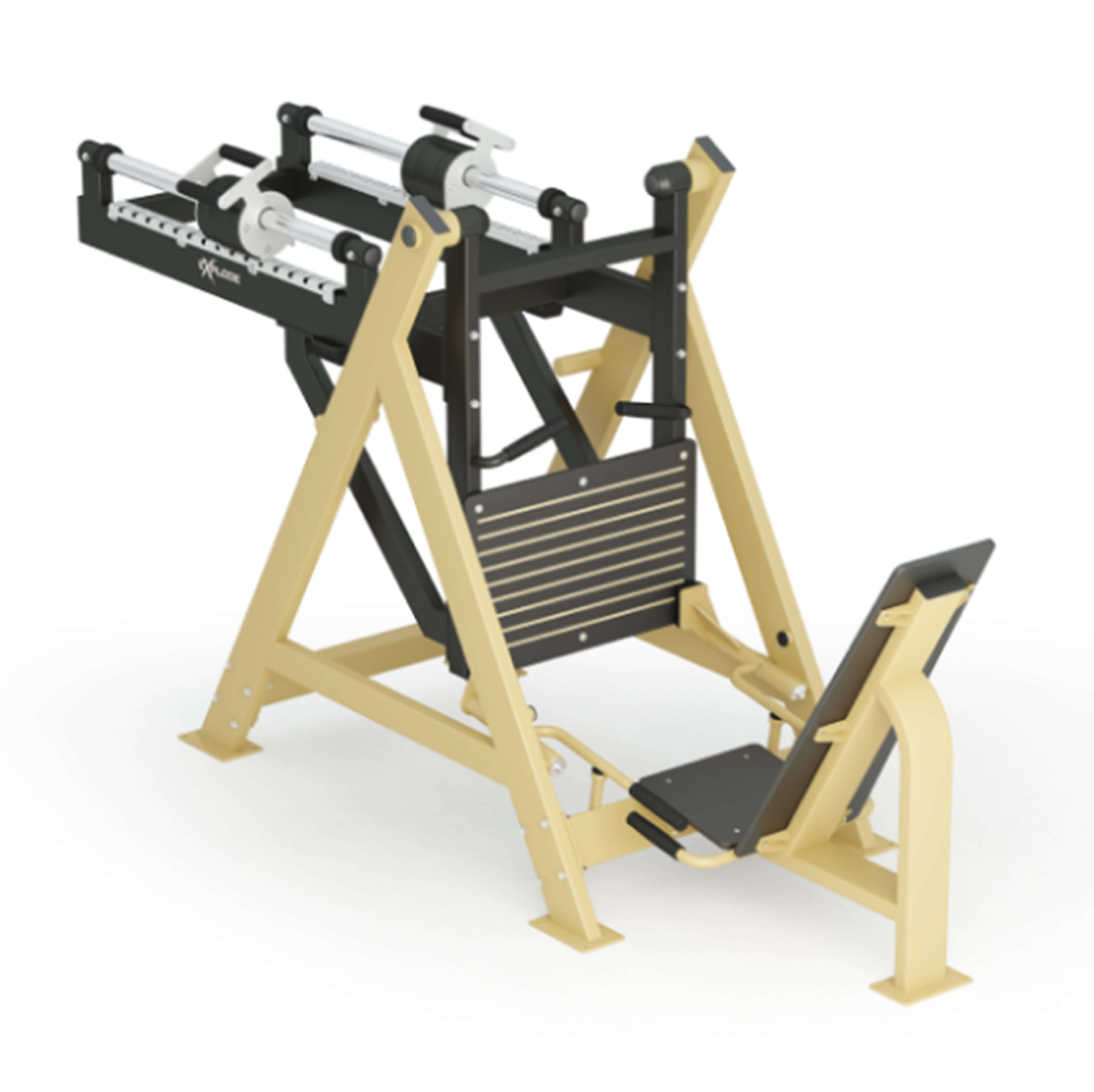 Explode Outdoor-Fitnessgerät „Beinpresse sitzend“