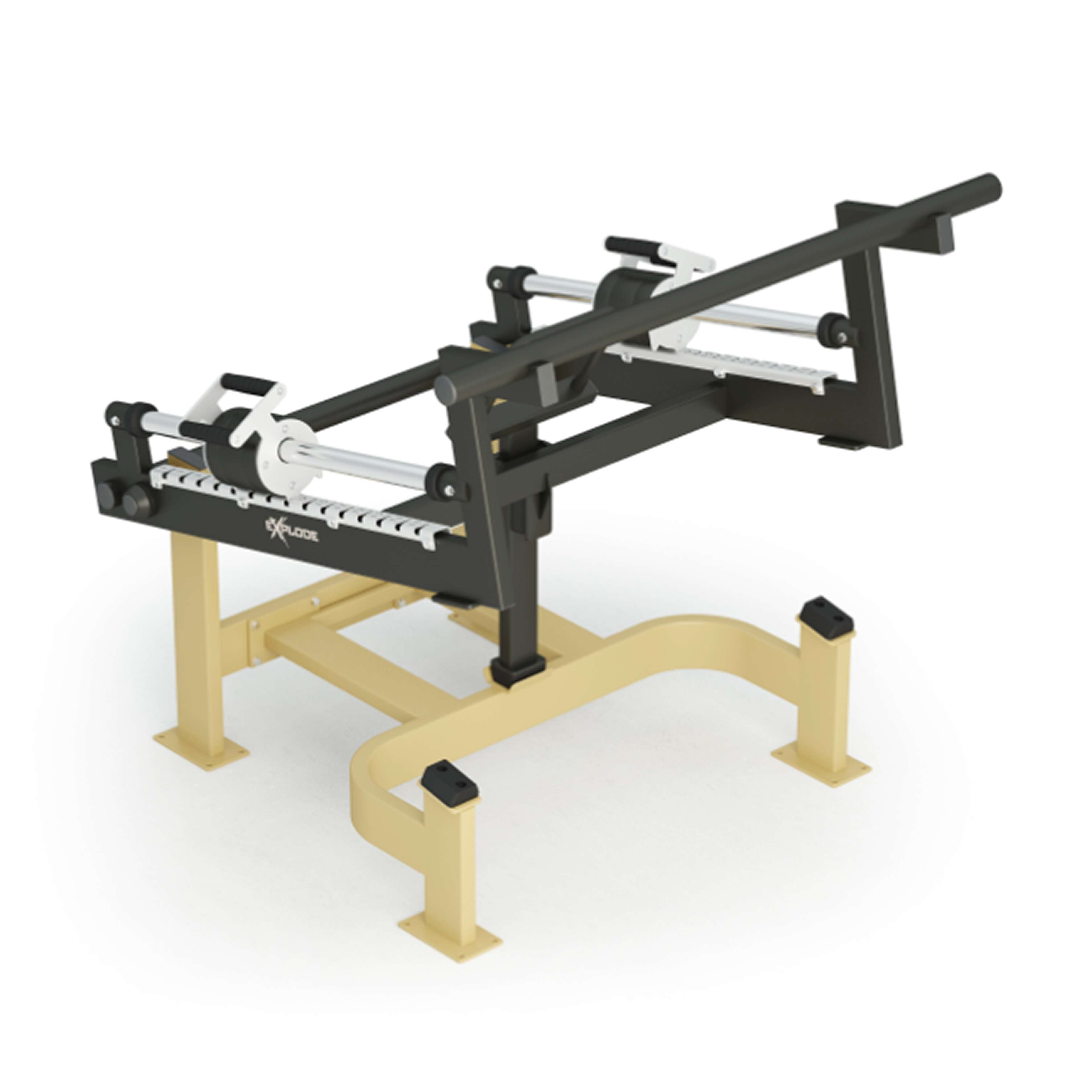 Explode Outdoor-Fitnessgerät „Kniebeugen Maschine“