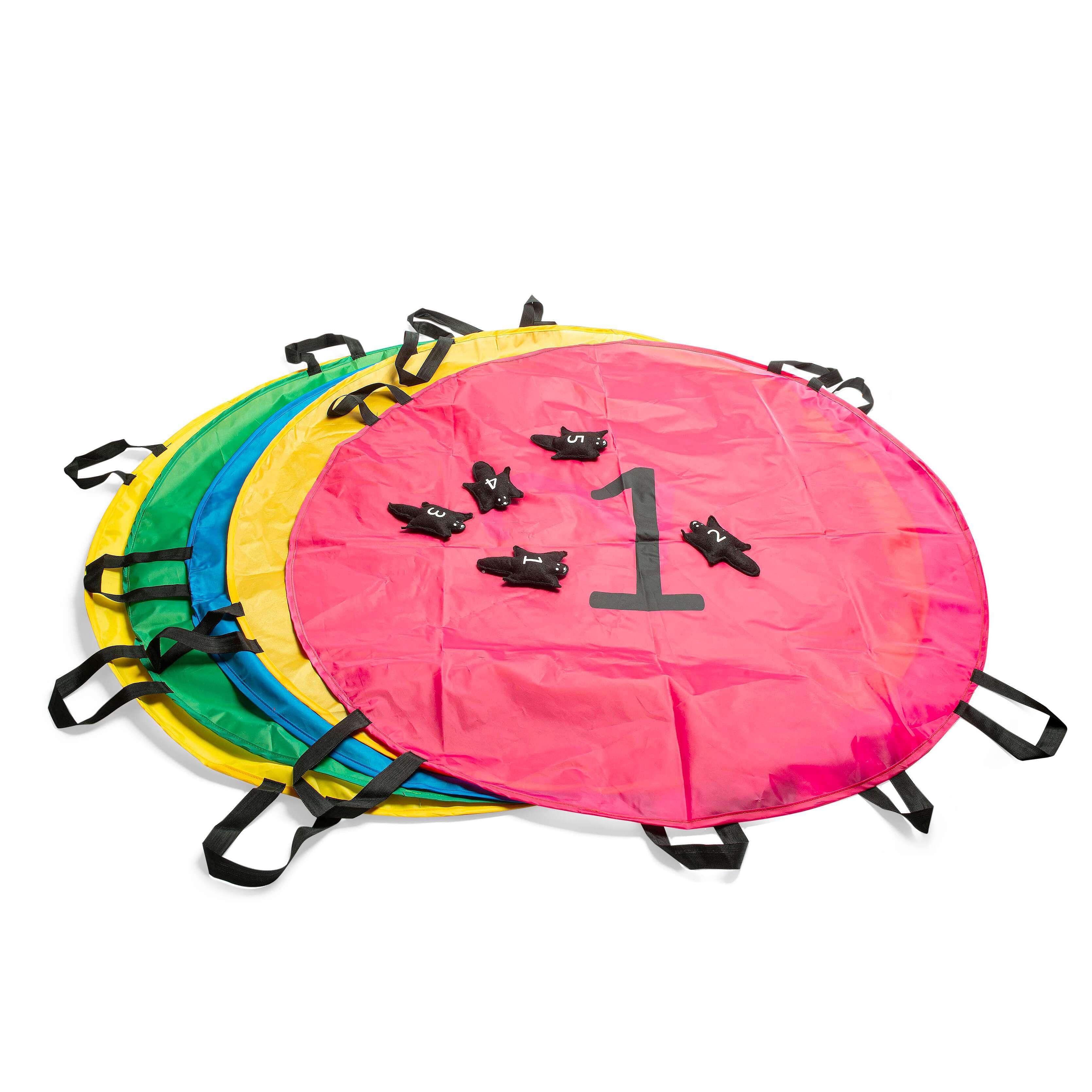 BS Toys Wurfspiel „Squirrel Parachutes“