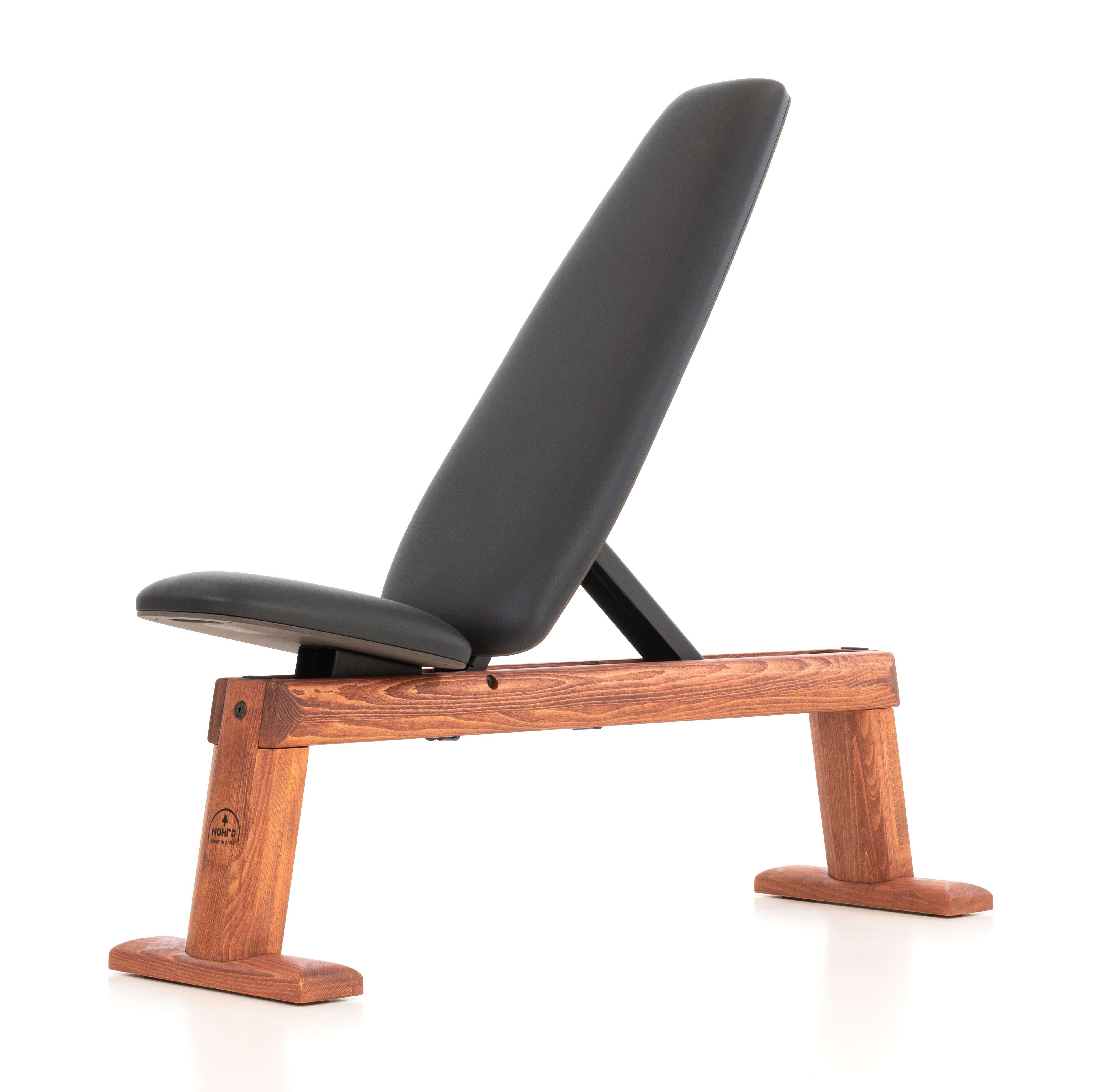 Nohrd Hantelbank „Weight Bench“, Club, Echtleder