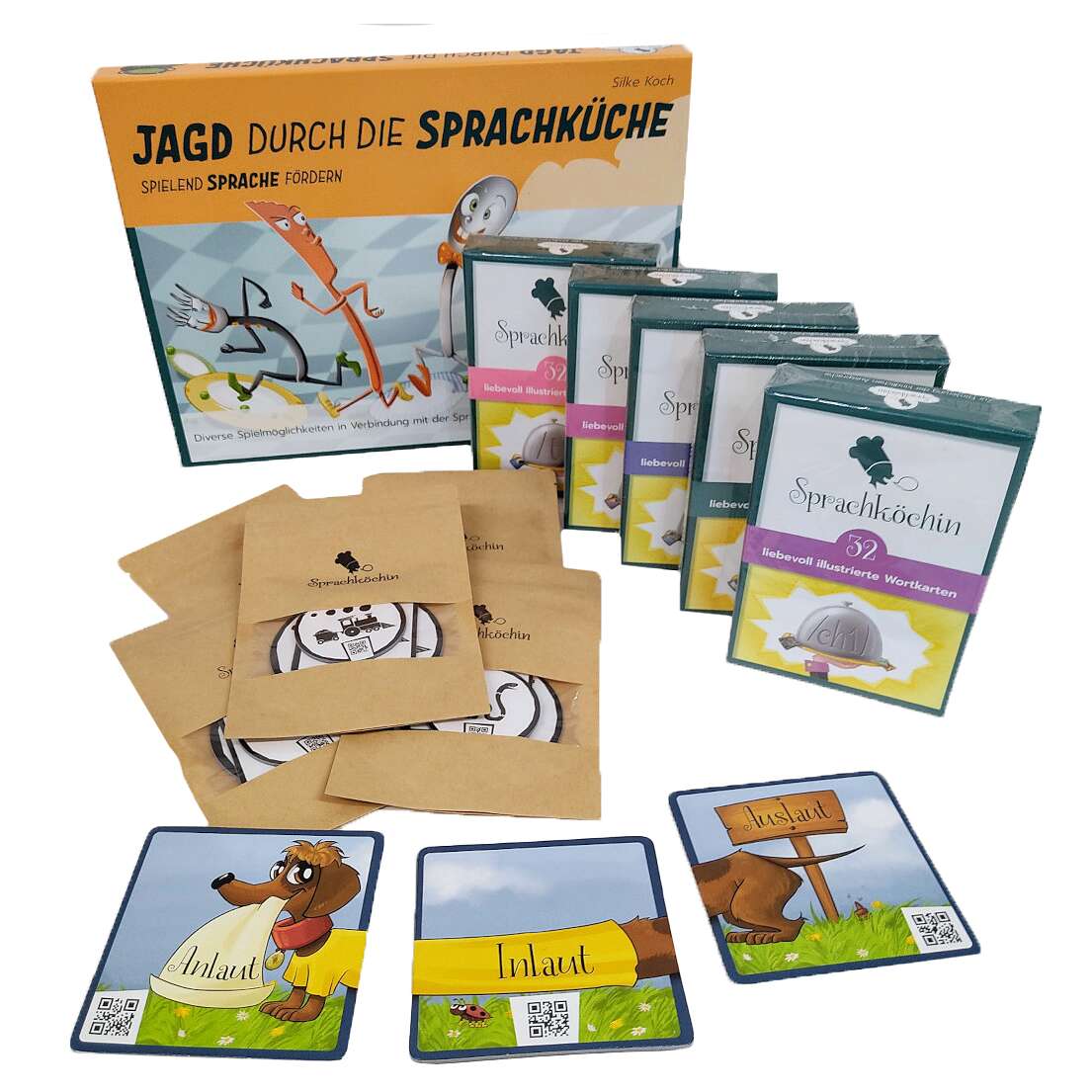 Sprachköchin Lernspiel „Sprachküche“
