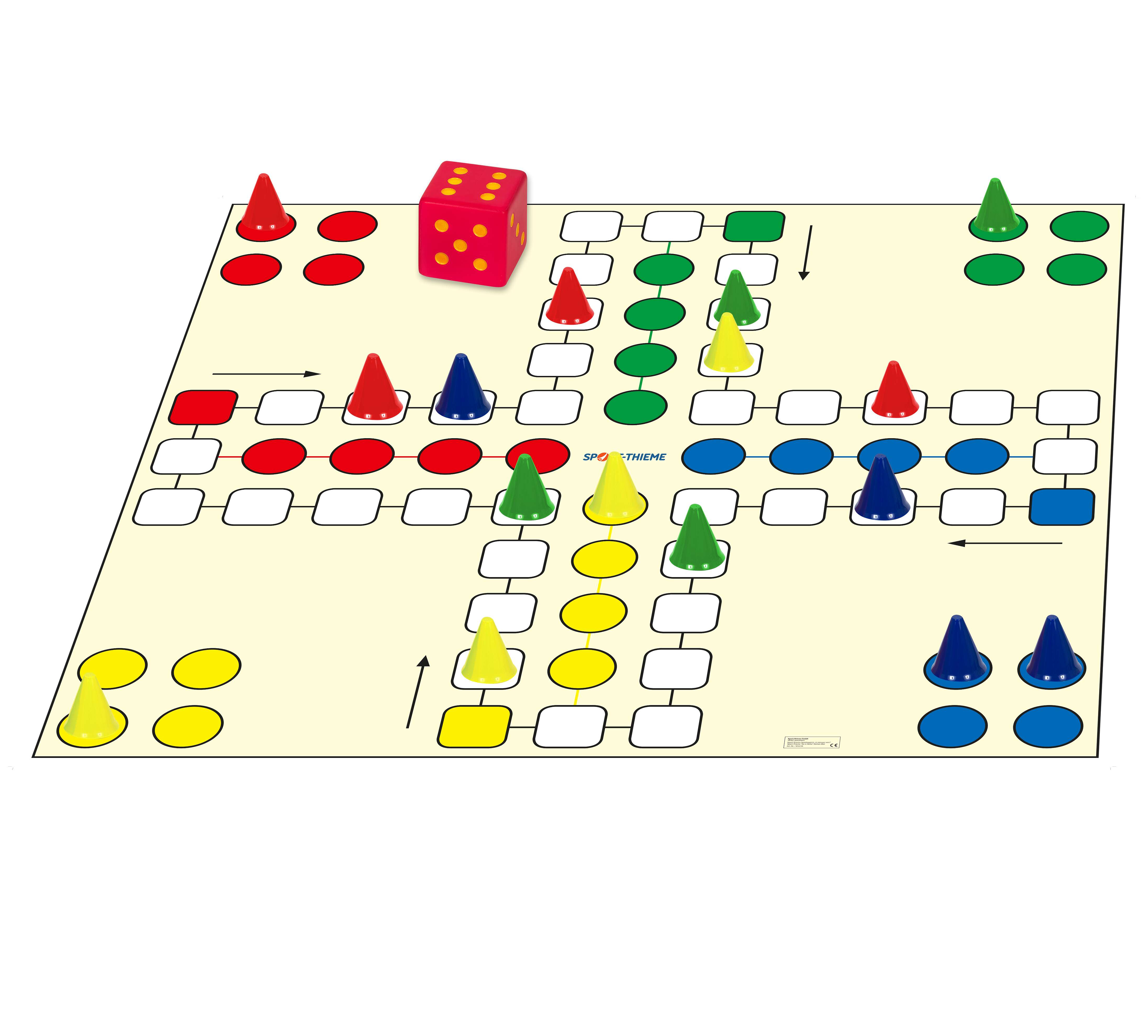 Sport-Thieme Spielteppich „4 müssen rein“