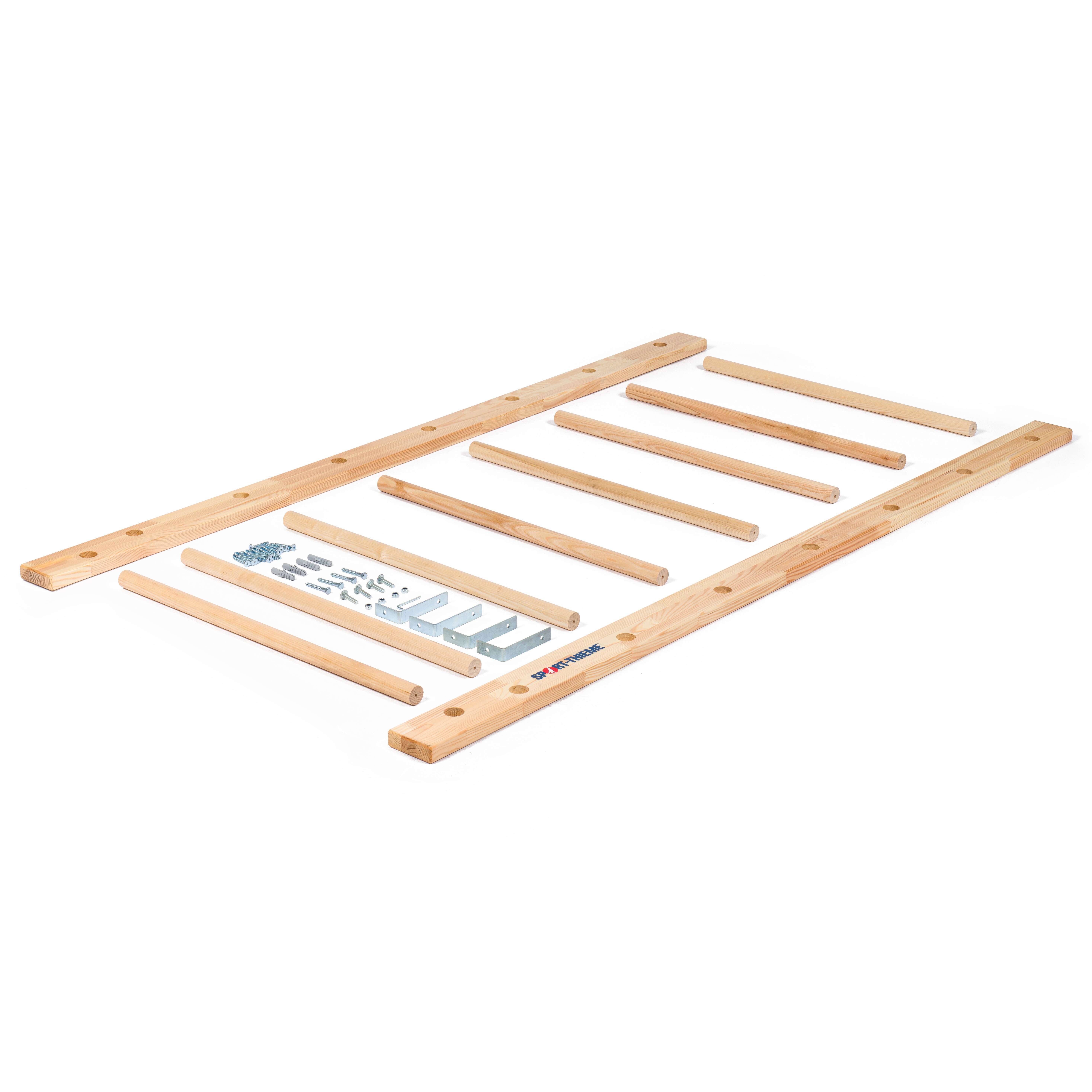 Sport-Thieme Sprossenwand „Original“, HxB: 210×80 cm, 8 Sprossen, Demontiert