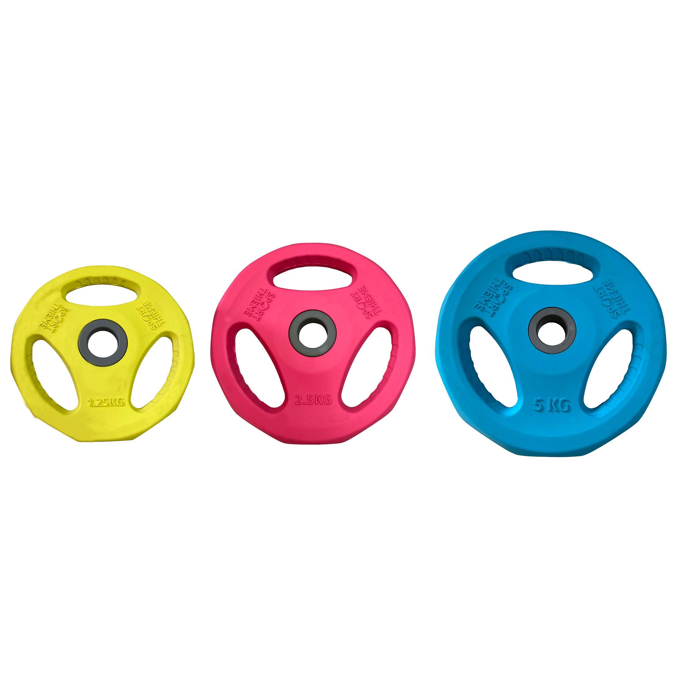 Sport-Thieme Hantelscheibe „Gummi“ für Pumpset, 1,25 kg
