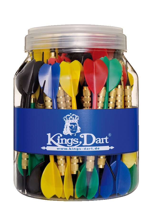 Kings Dart Softdart-Set „Standard“, 100er Set, Lang