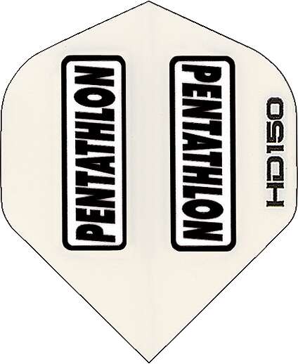 Pentathlon Dart Flights „HD-150“, Weiß