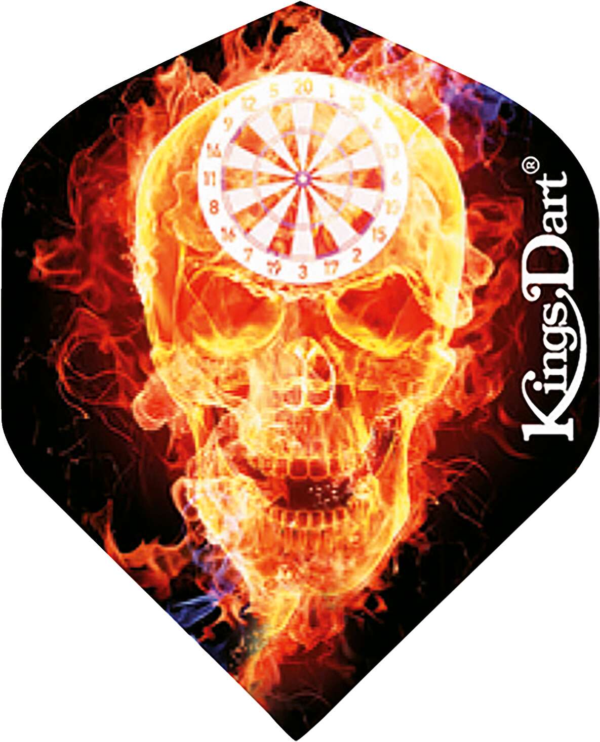 Kings Dart Dart Flights „HD 100“, Burning Skull