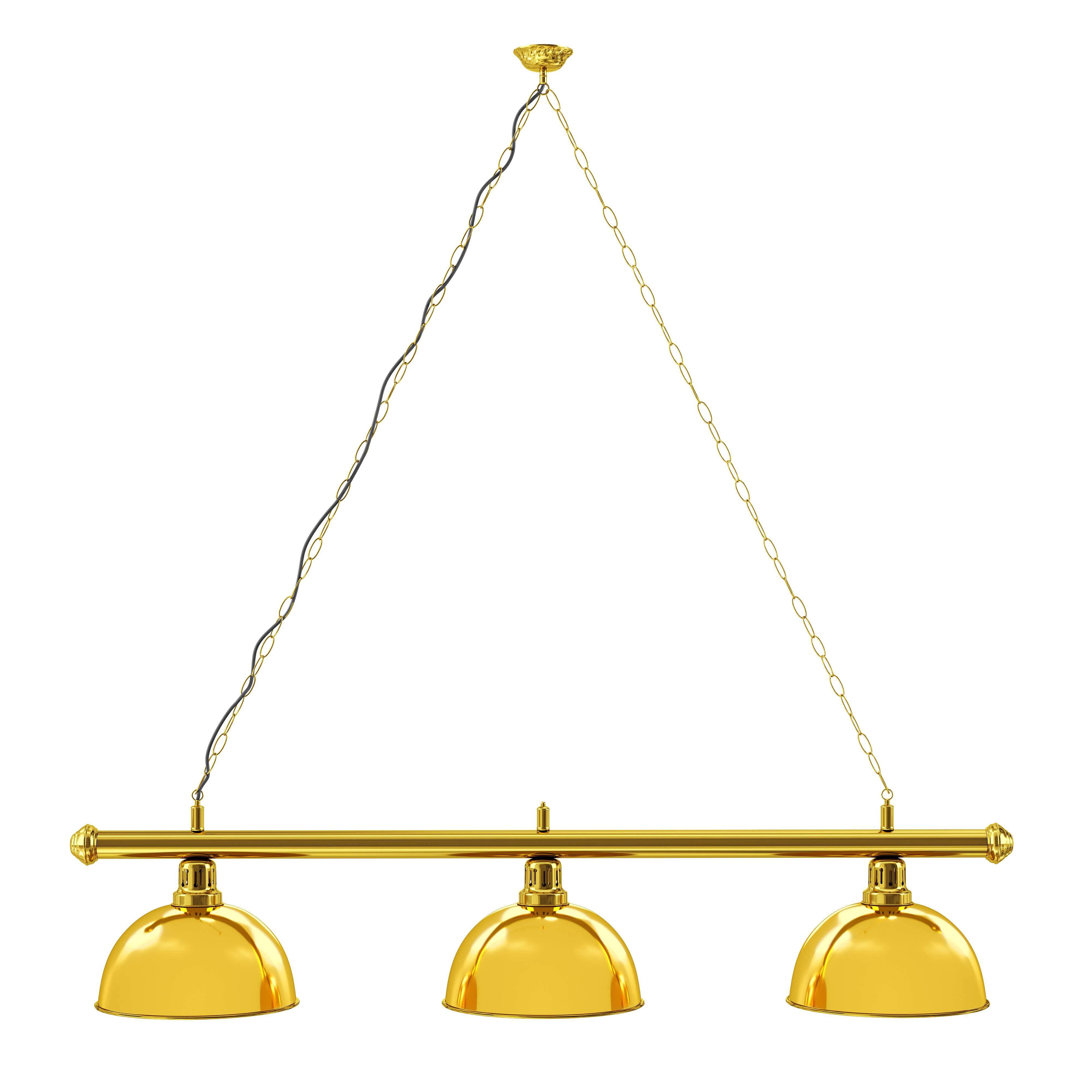 Sportime Billardlampe „Casino Messing“, Gold