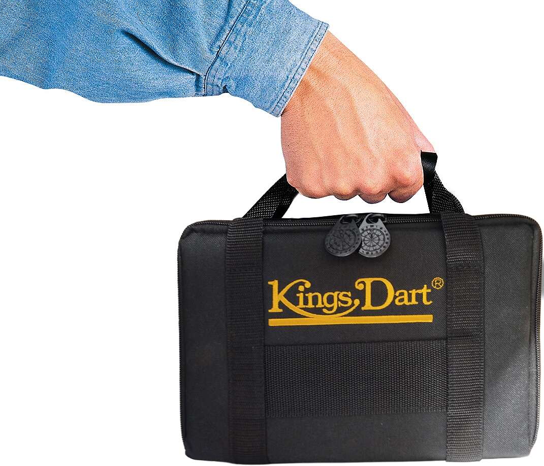Kings Dart Dartkoffer „Turnier“, Blau