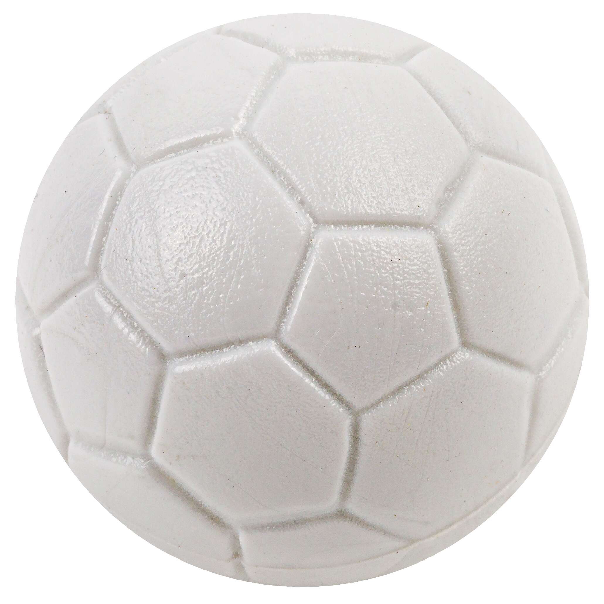 Sportime Kickerbälle-Set „Fußballdesign“, Einzeln, Weiß