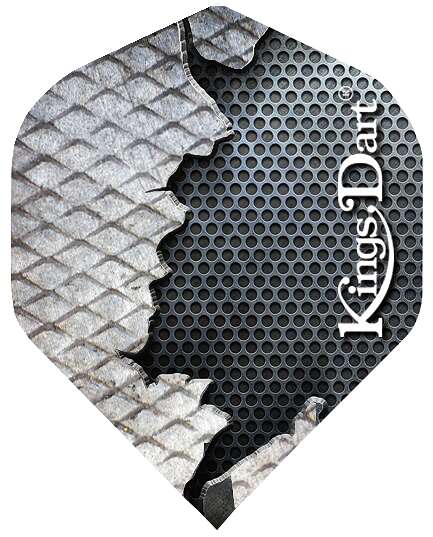 Kings Dart Dart Flights „Metall“, Eisen