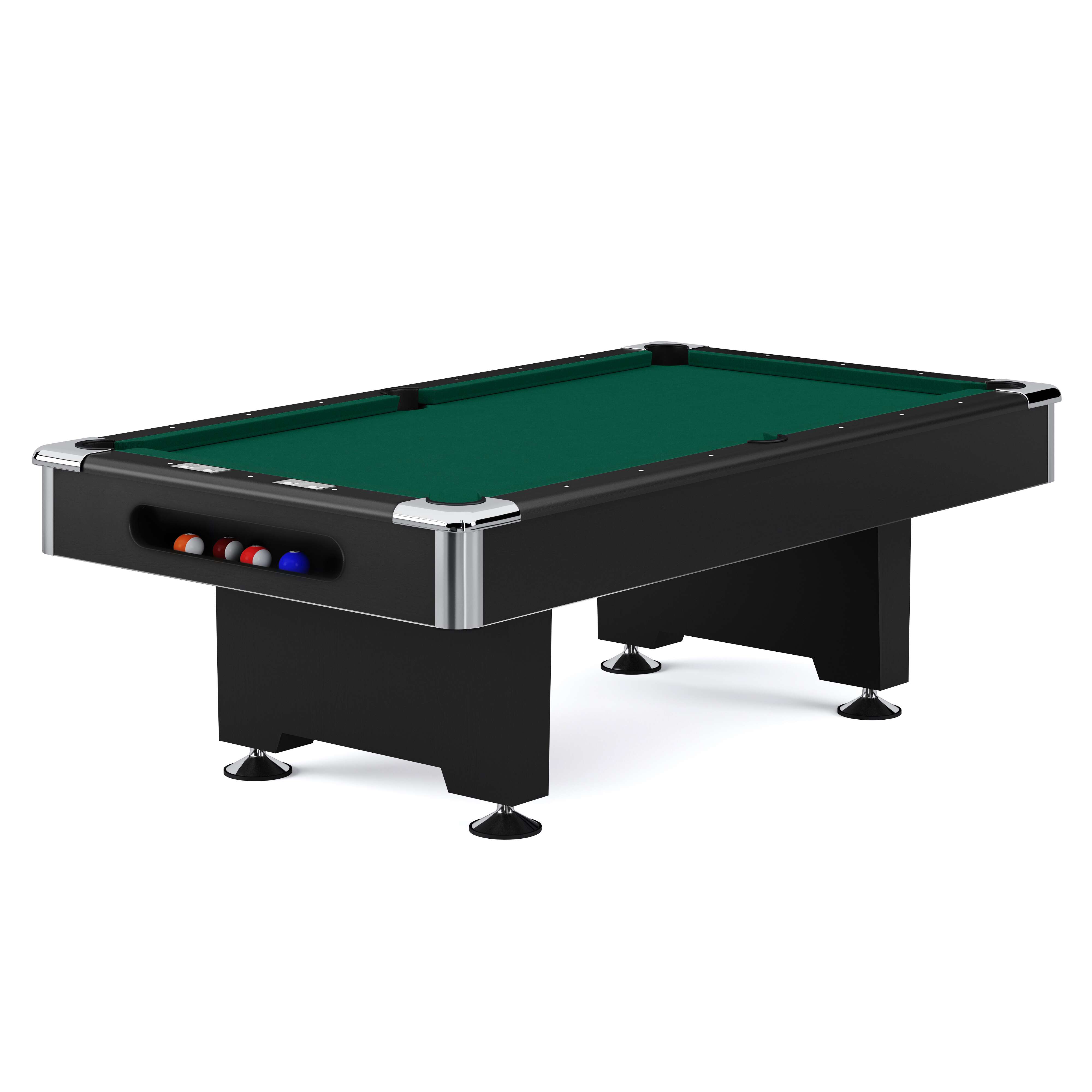 Automaten Hoffmann Billardtisch „Club Pro III“, Simonis 860, Yellow-Green, 7 ft (Spielfeld 198×99 cm)