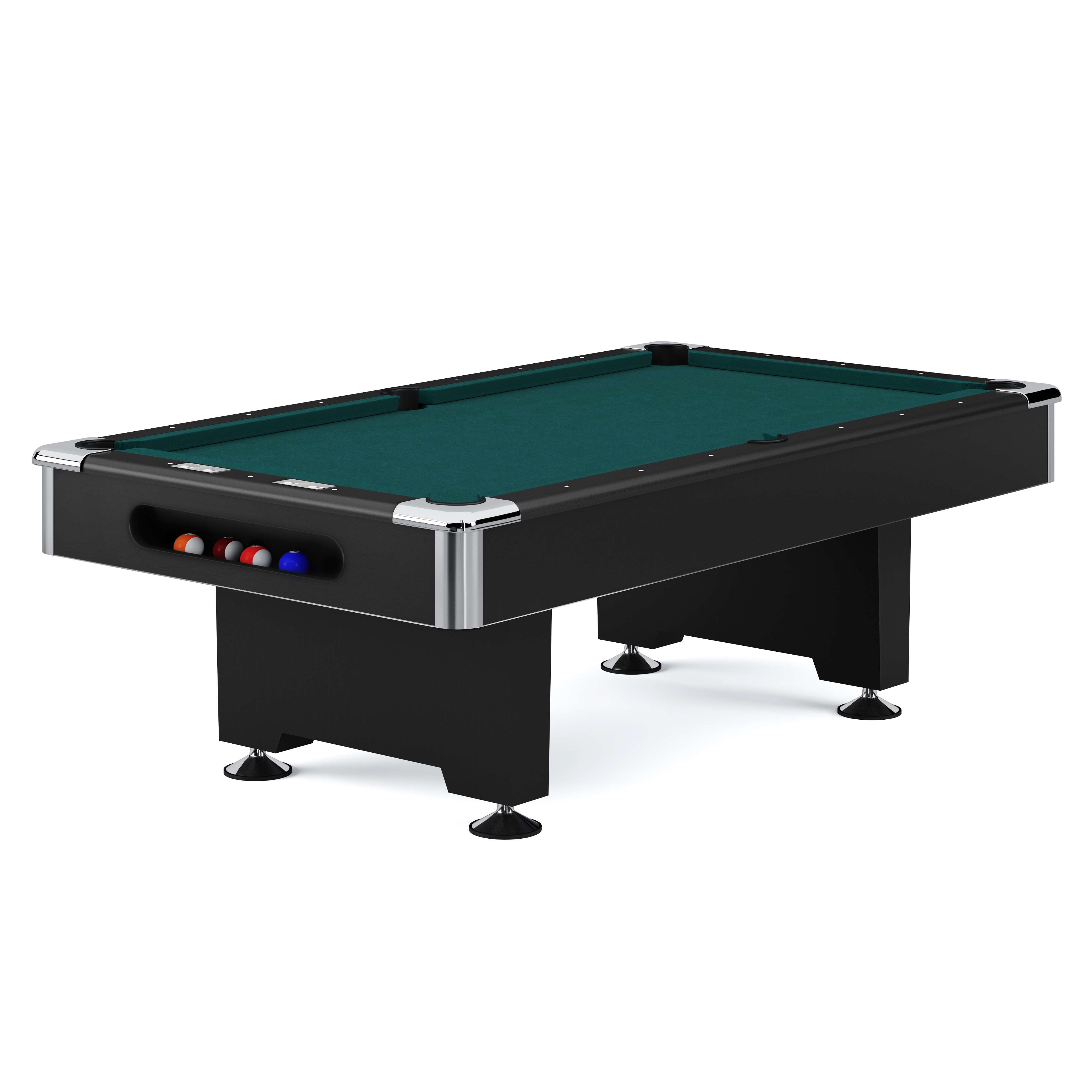 Automaten Hoffmann Billardtisch „Club Pro III“, Simonis 860, Blue-Green, 7 ft (Spielfeld 198×99 cm)