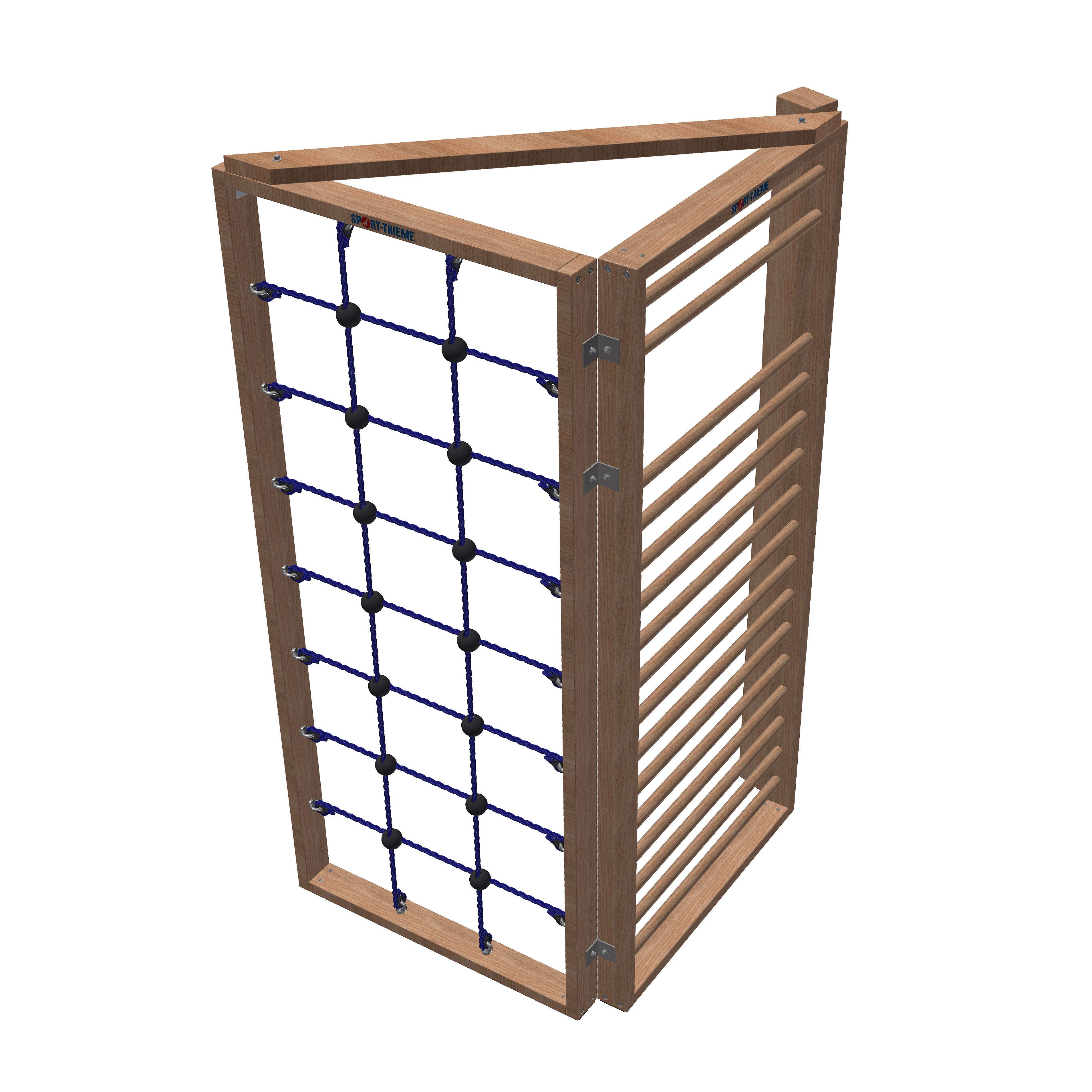 Sport-Thieme Turnwand-Kombination „TuWa Eck-Kletterwand 2“