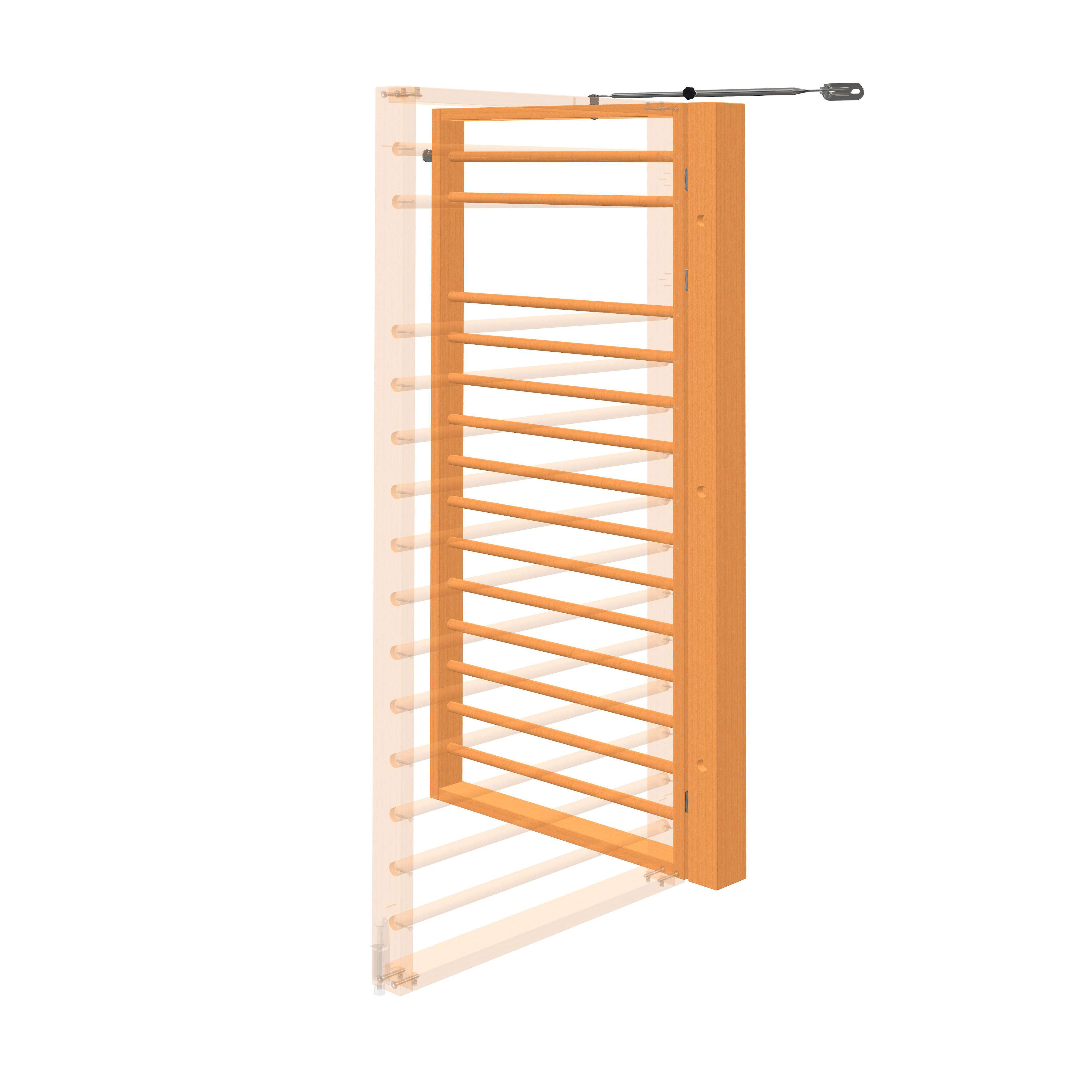 Sport-Thieme Dreh-Turnwand „TuWa Sprossenwand Turn“, Ohne Fallschutzmatte