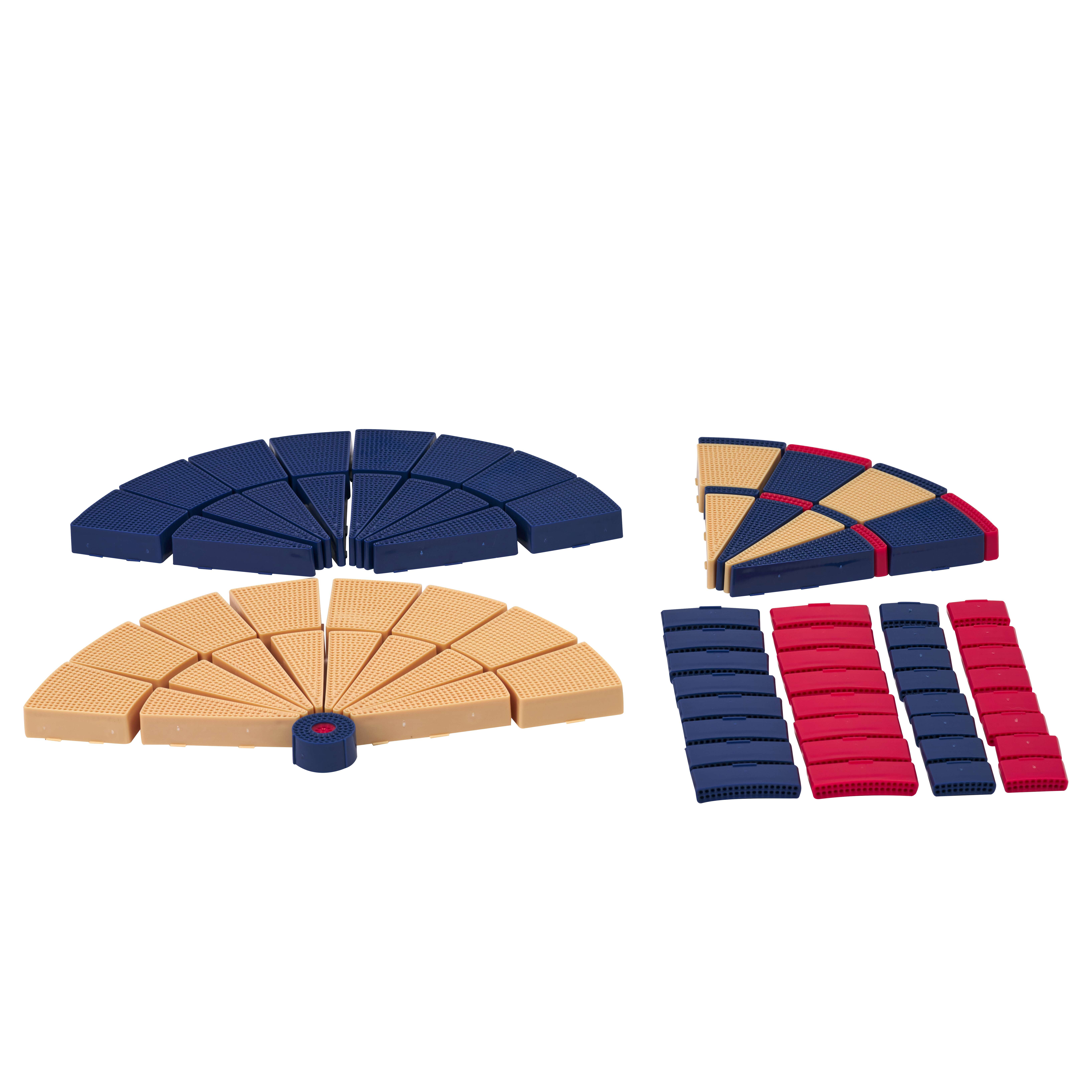 Kings Dart Dart-Segmente-Set „Cabinett Profi“, Blau-Rot